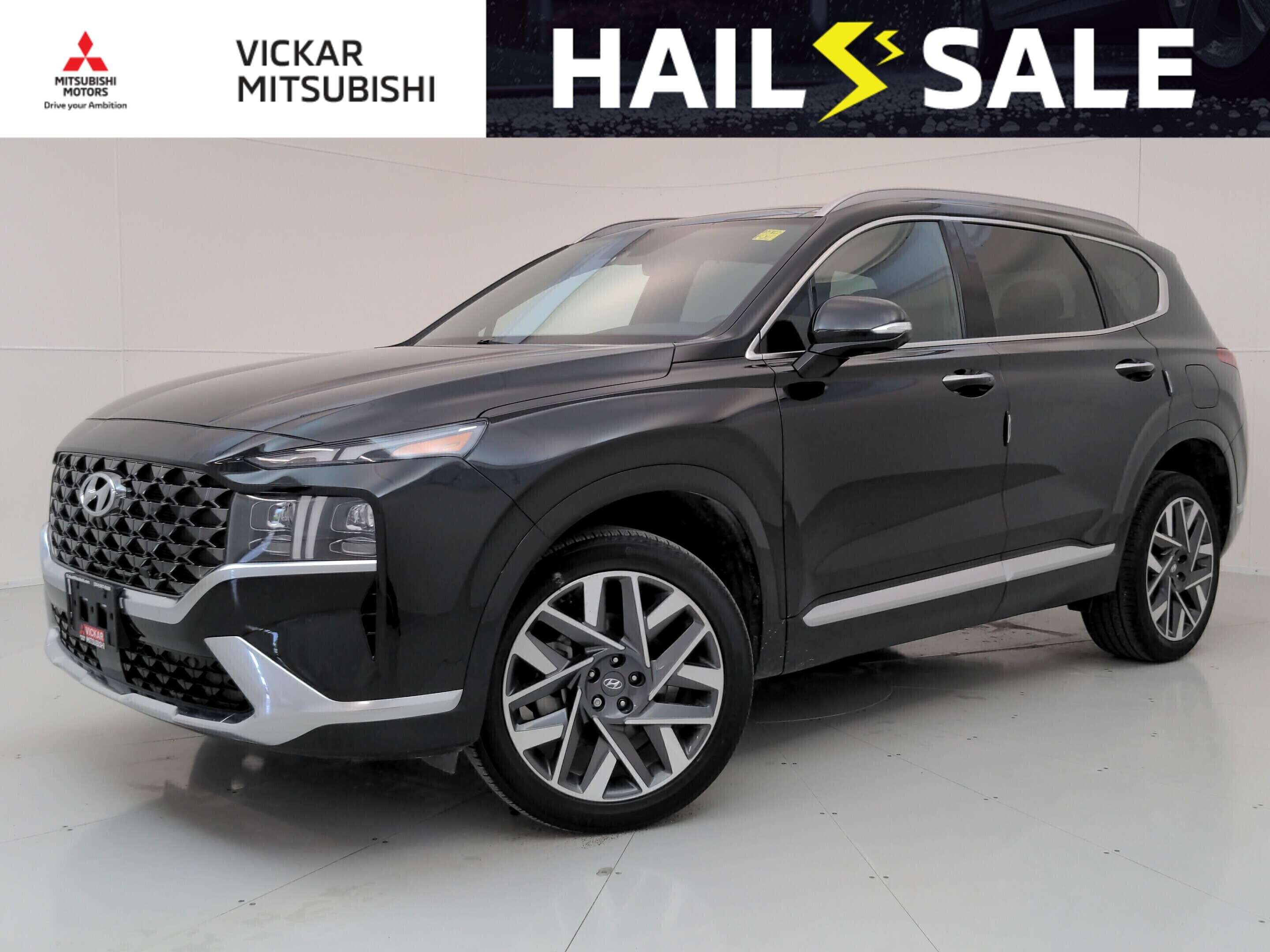 Blue 2023 Hyundai Santa Fe SUV / Crossover 8-Speed Automatic