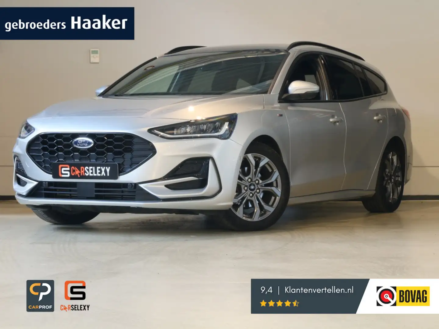 Ford Focus wagon Focus 1.0 EcoBoost Mild-Hybrid ST-Line Zilver - 1
