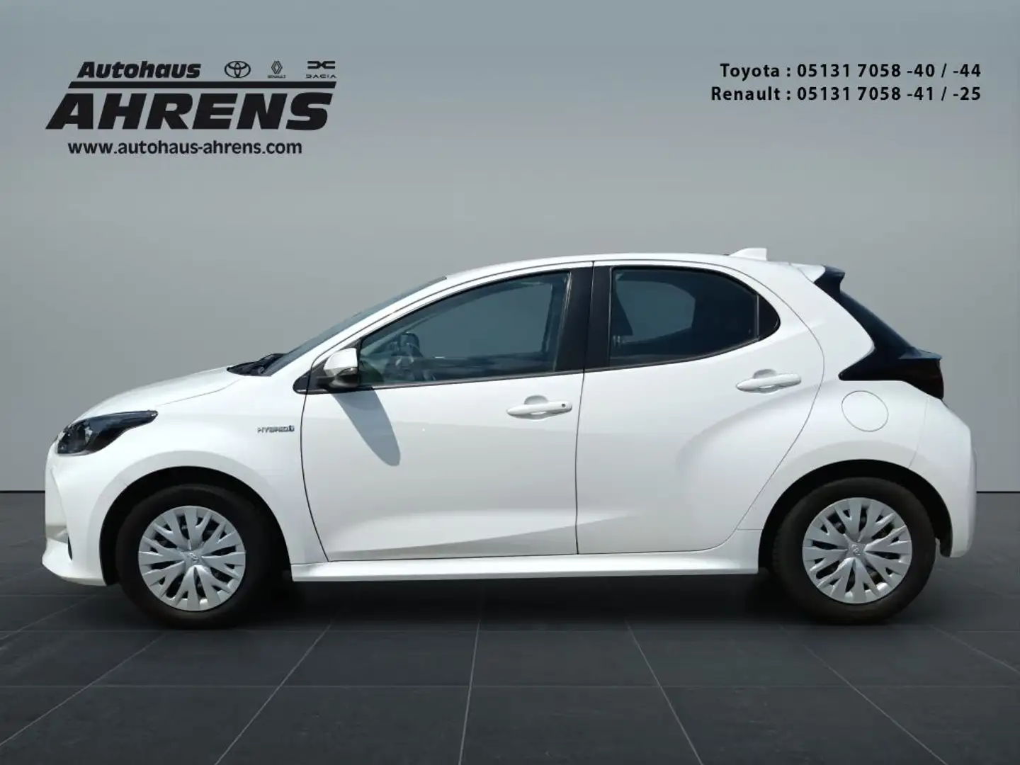 Toyota Yaris Hybrid Business Edition +Navi+Sitzheiz. Allwetter Blanc - 2