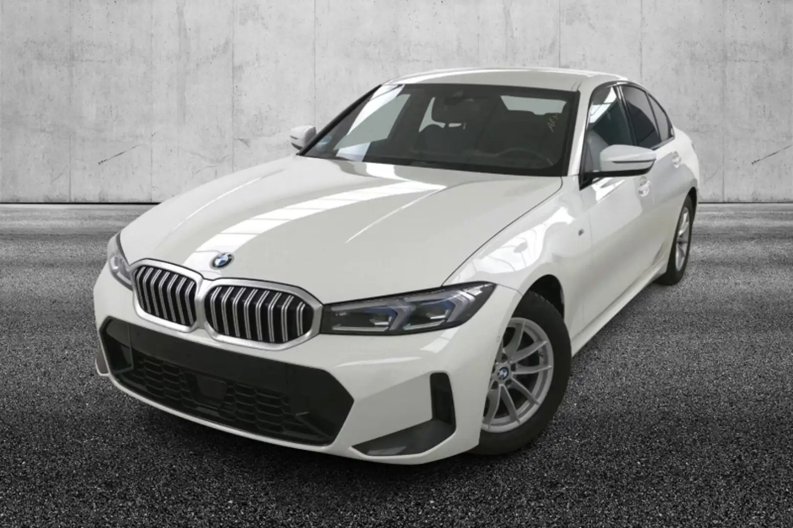 BMW 320 i Msport Blanc - 1