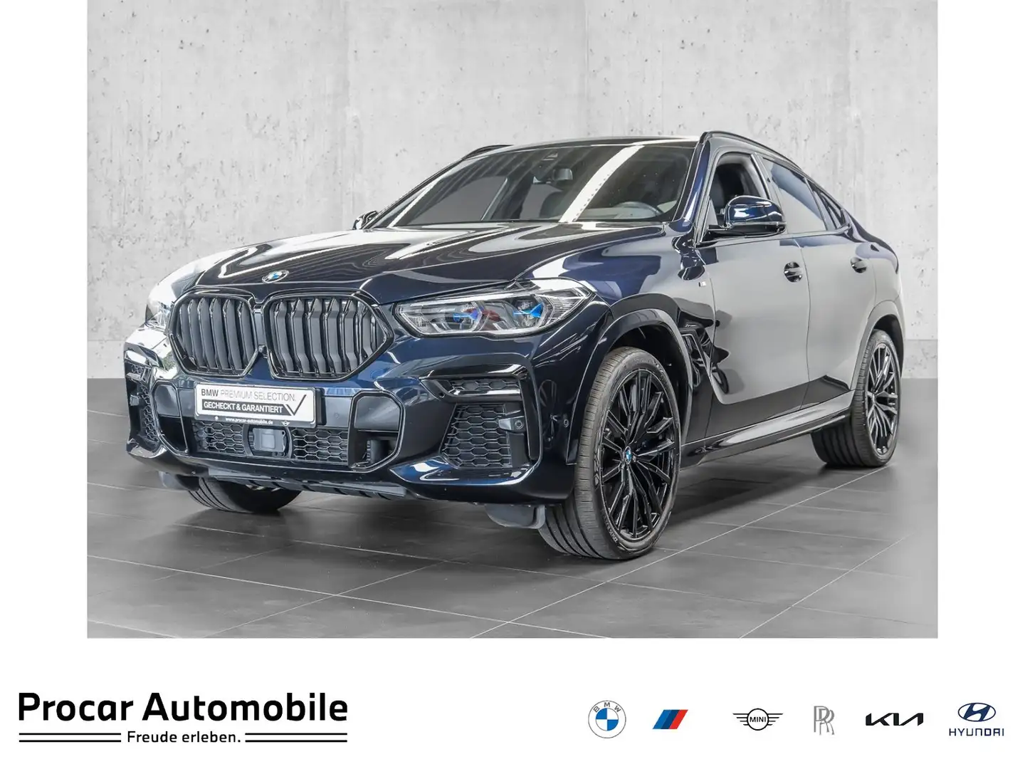 BMW X6 xDrive40d M Sport LC Prof. Laser Bower&Wilkins Hea Azul - 1