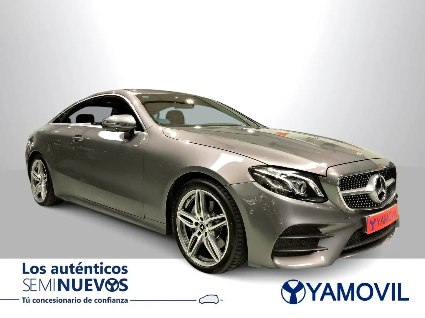 Mercedes-Benz E 220 Coupé 220d 9G-Tronic Grijs - 2
