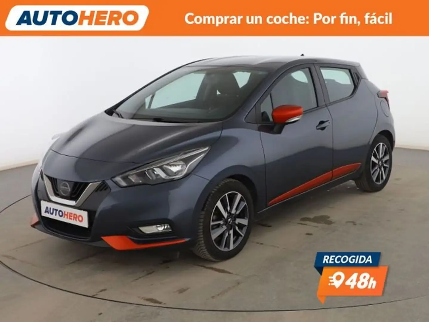 Nissan Micra IG-T Acenta 100 Gris - 1