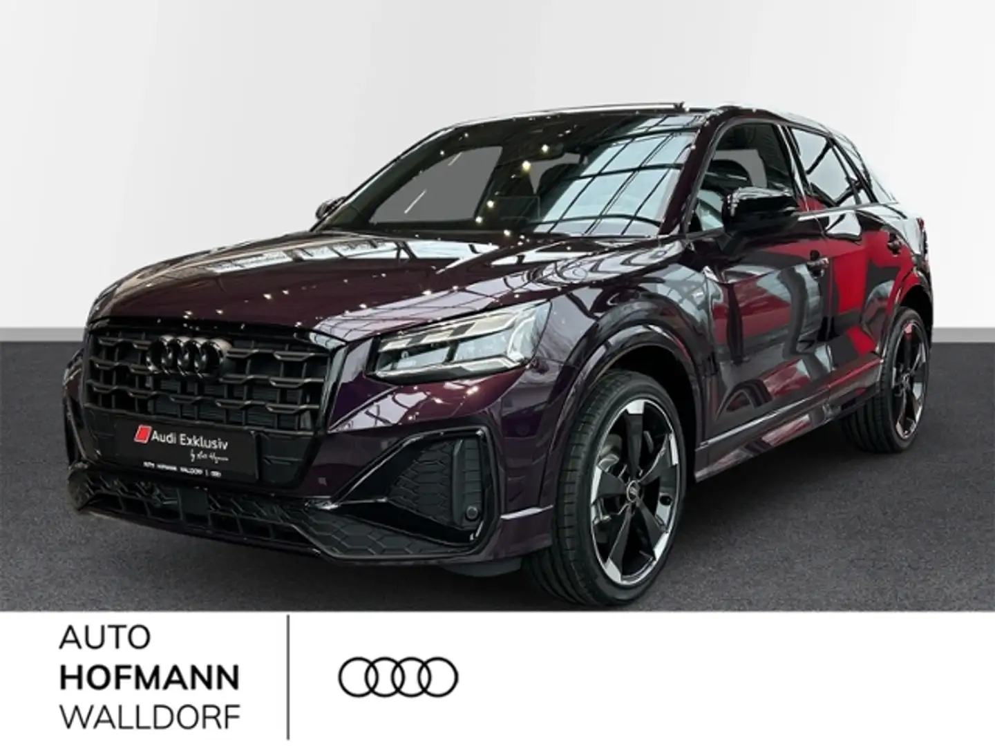 Audi Q2 S line 35 TFSI S tronic Paars - 1