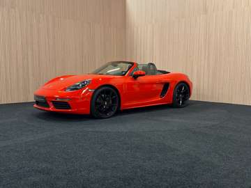 718 Boxster PDK| ORGINEEL ZWART/ RODE WRAP !.