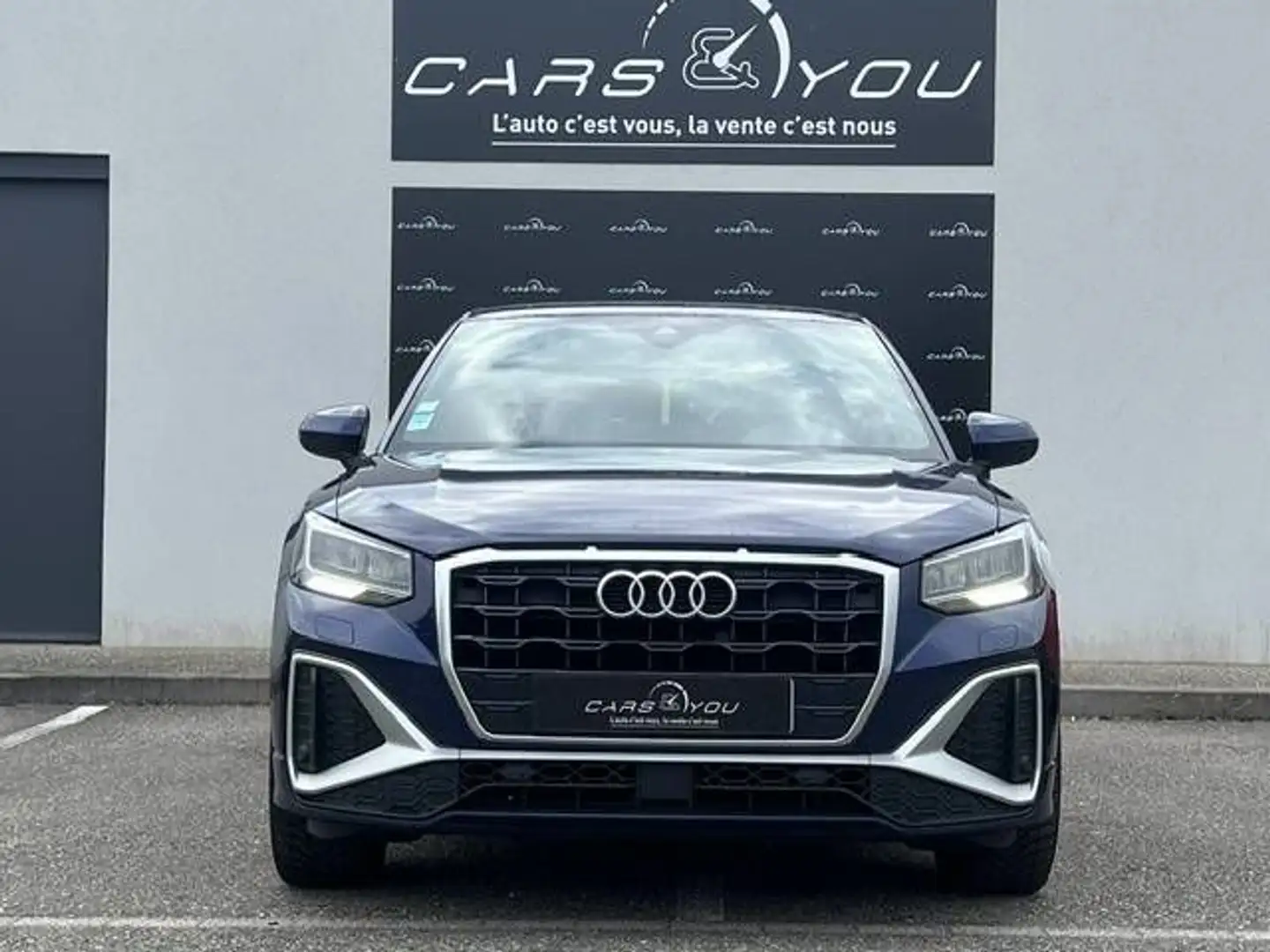 Audi Q2 S-LINE Bleu - 2