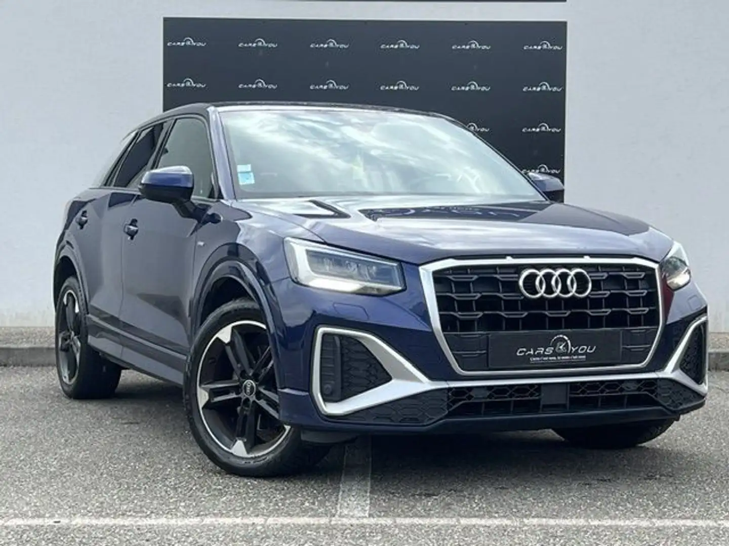 Audi Q2 S-LINE Bleu - 1