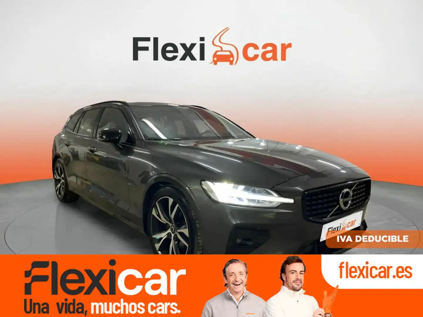 Volvo V60 2.0 B4 (D) R-Design Auto Gris - 1