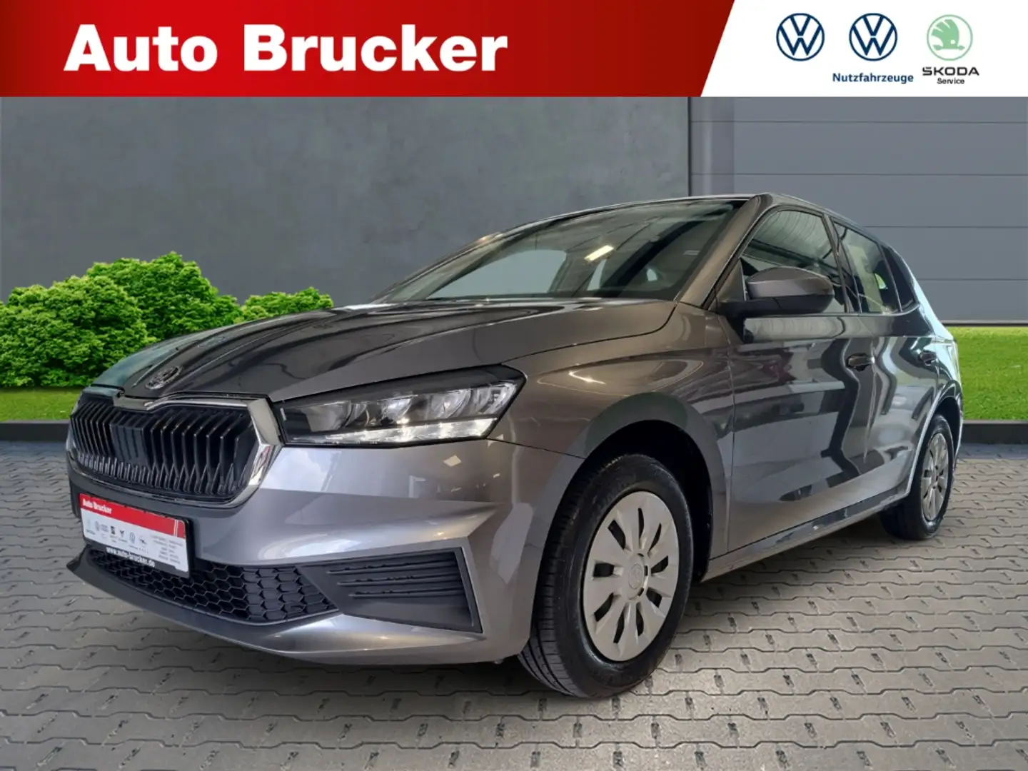 Skoda Fabia Active 1.0 TSI+Klimaanlage+Parksensoren+Sitzheizun Grau - 1