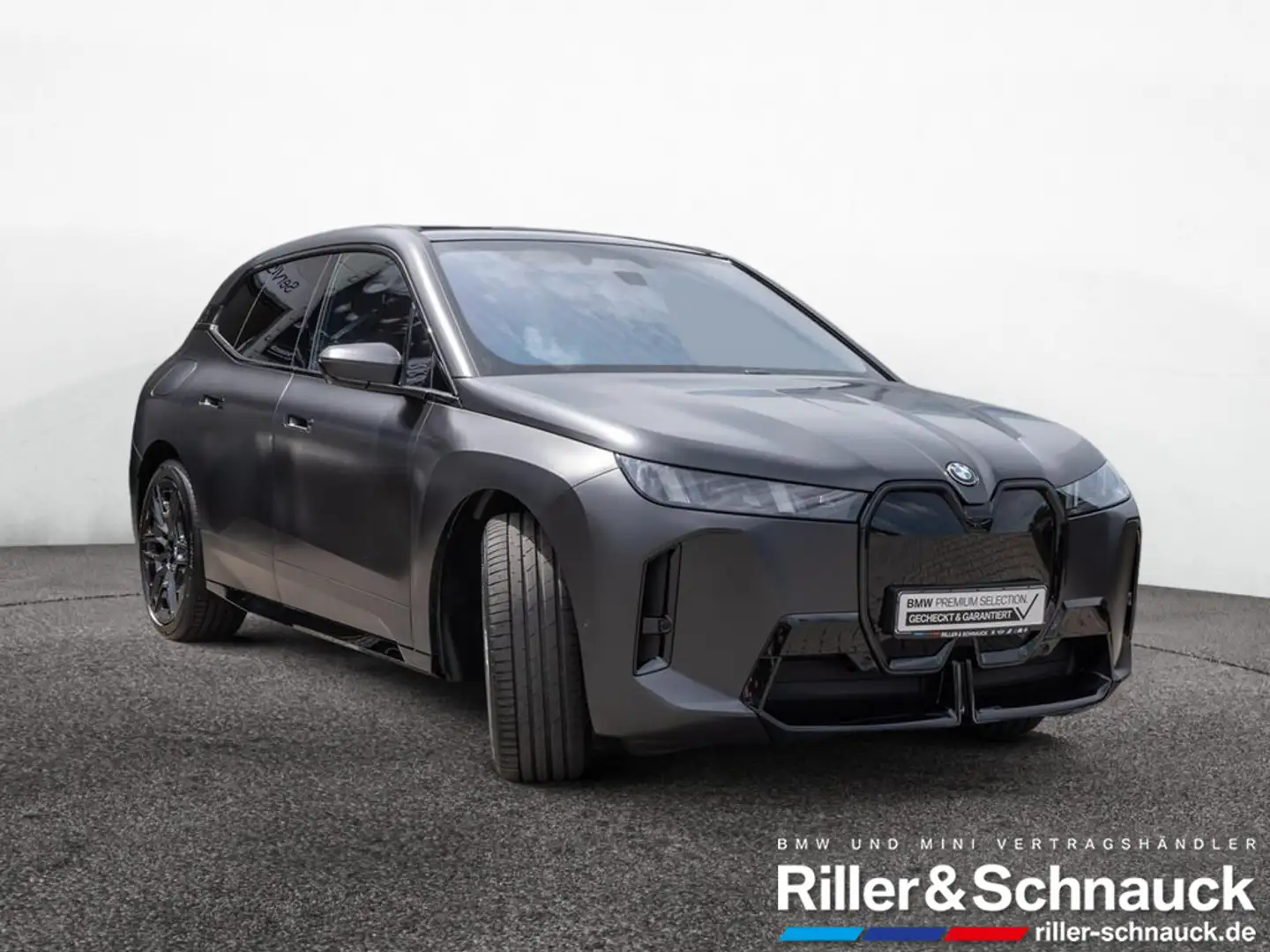 BMW iX xDrive 45 M-Sport ACC B&W LED PANO 360° Gris - 2