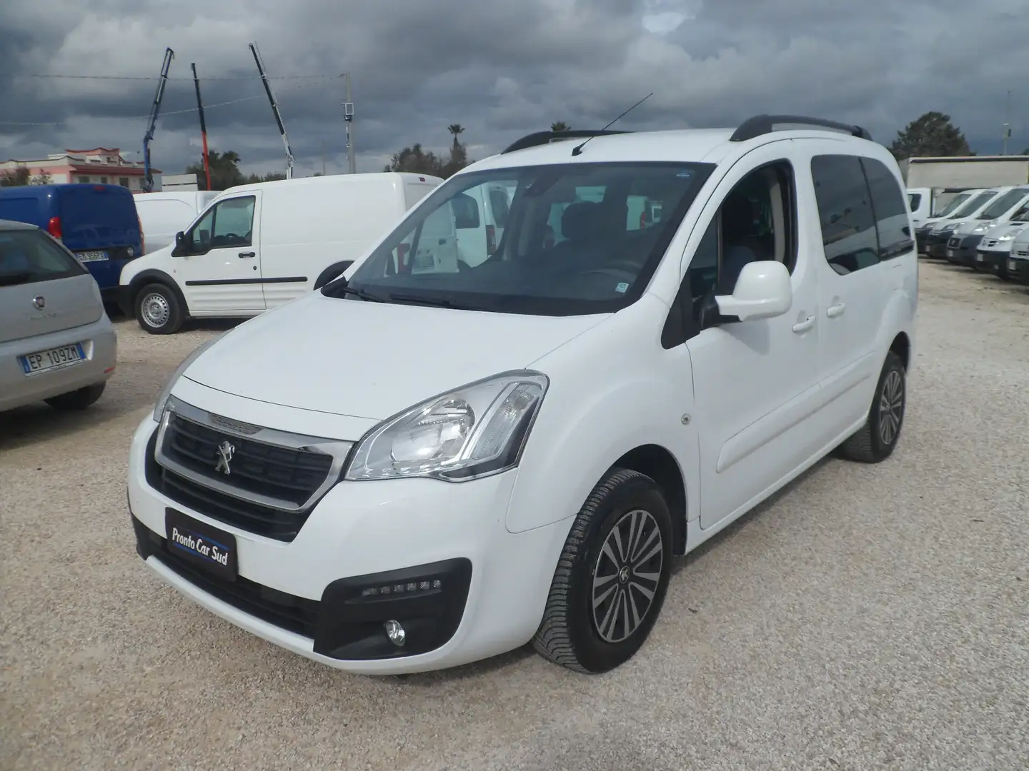 Peugeot Partner 5 posti autocarro Bianco - 1