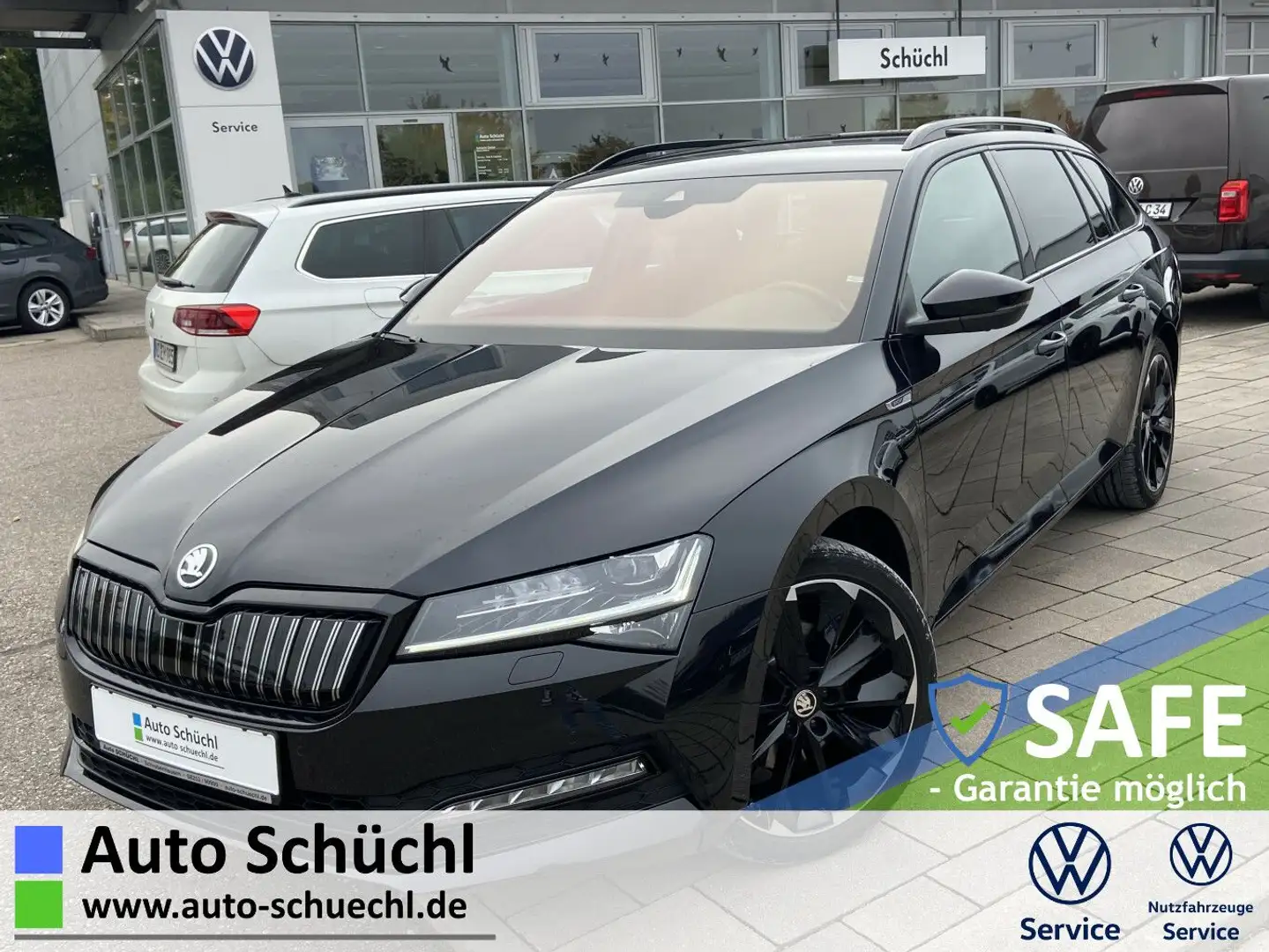 Skoda Superb Combi iV 1.4 TSI DSG Sportline 19"+EL.VOR Schwarz - 1