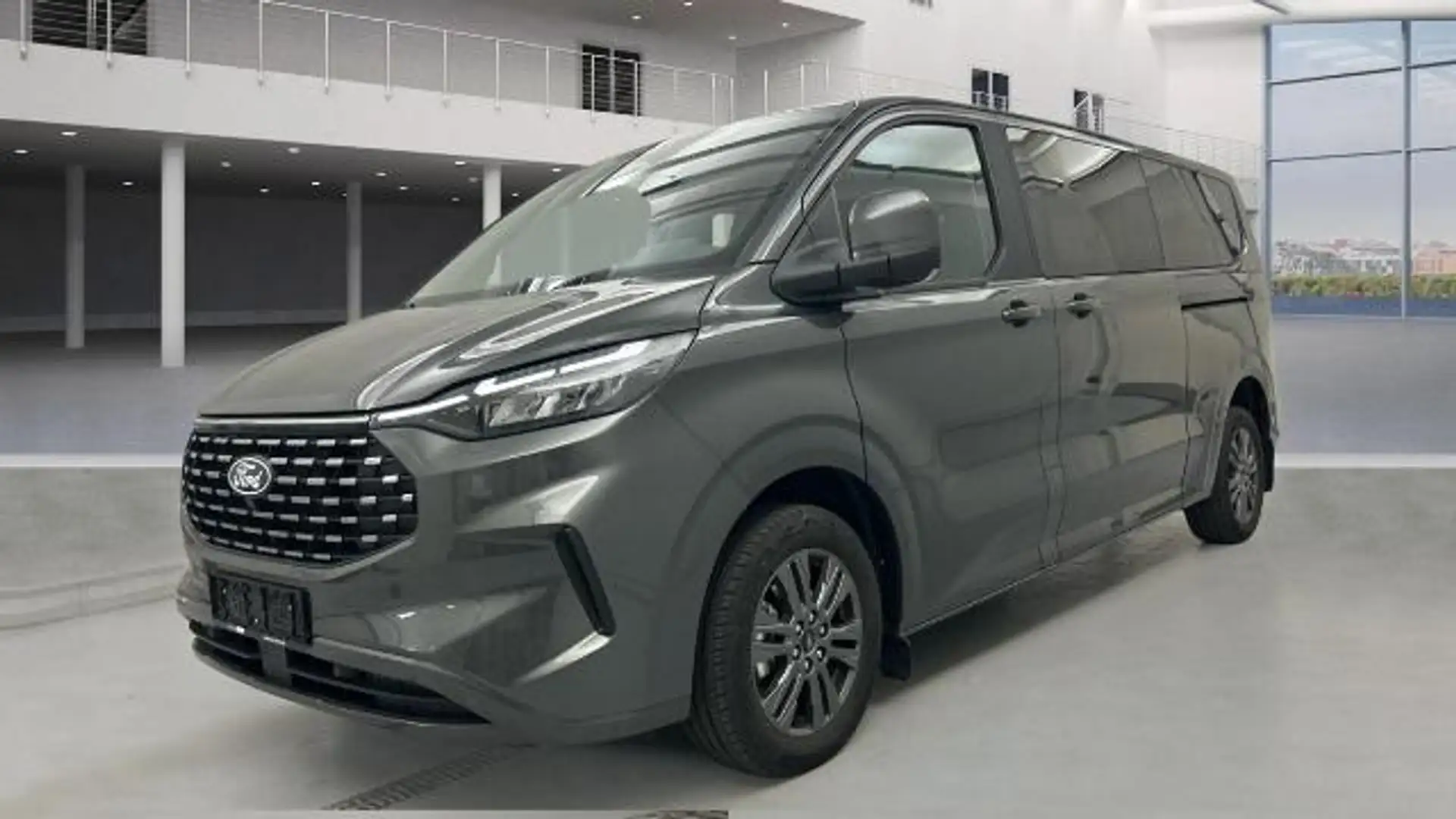 Ford Tourneo Custom 2.0 EcoBlue 320 L2 Titanium Gris - 2