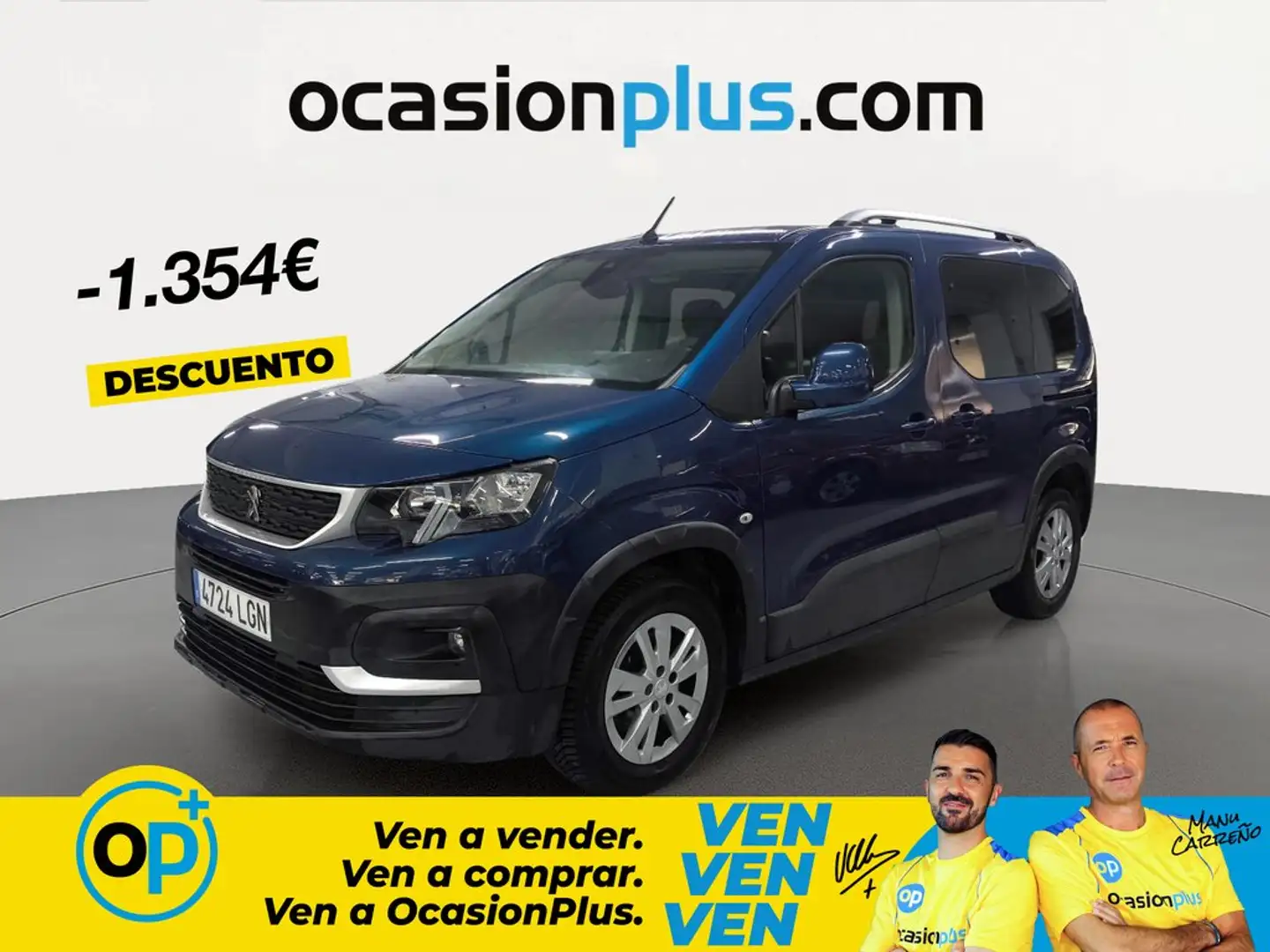 Peugeot Rifter 1.5BlueHDi S&S Standard Active 130 Azul - 1