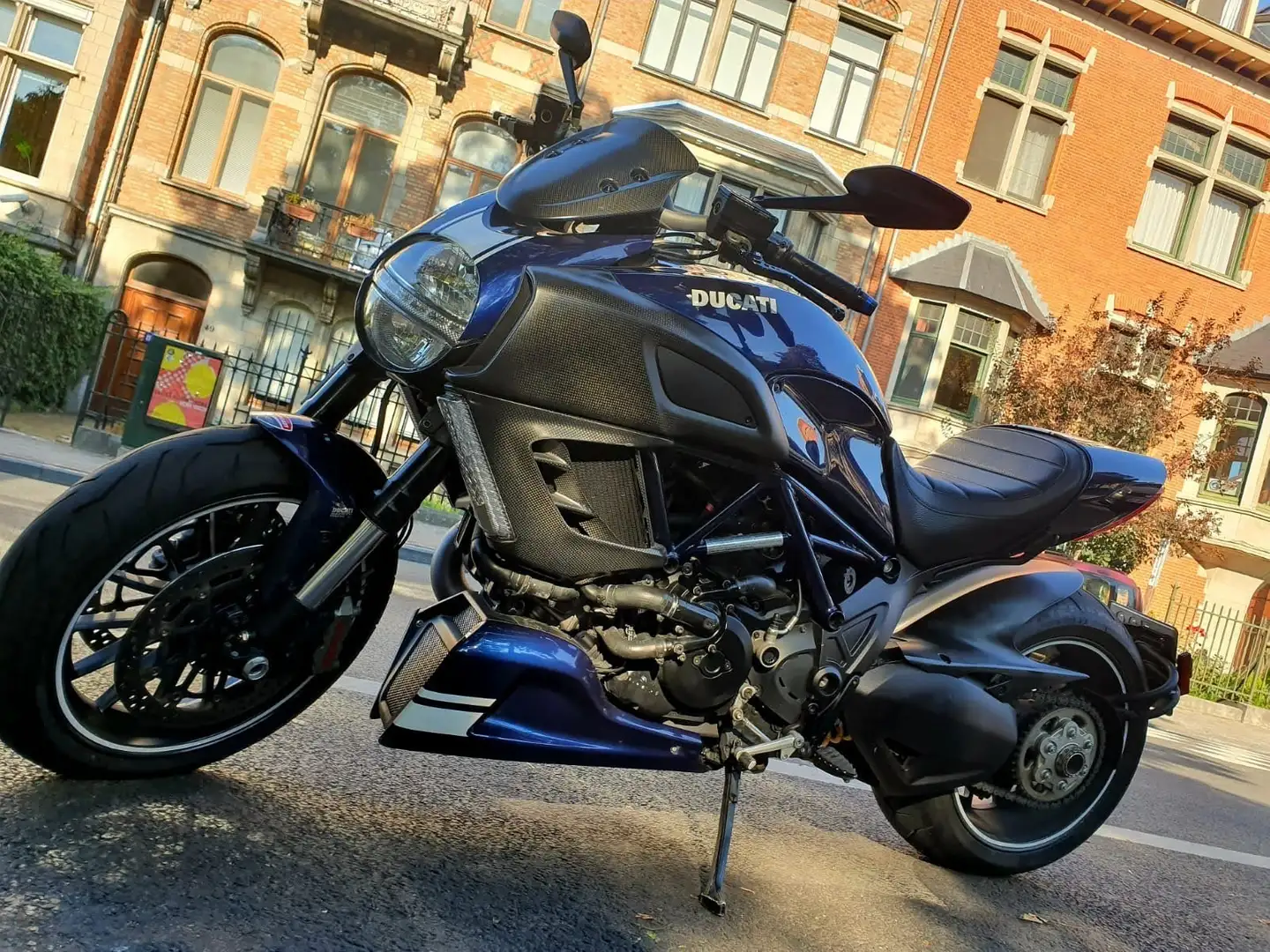 Ducati Diavel Niebieski - 2