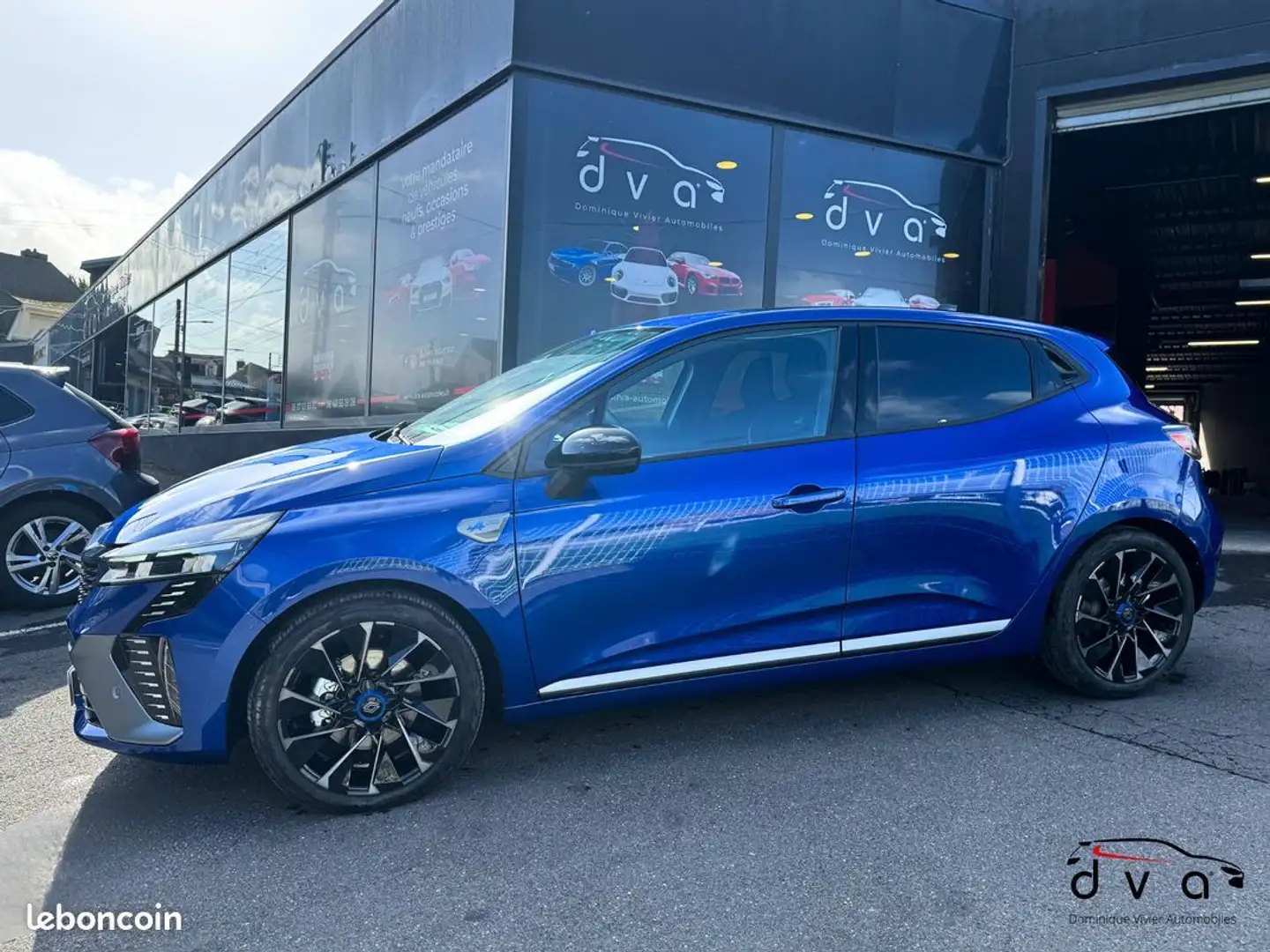 Renault Clio V 1.6 E-Tech 145 ch Esprit Alpine Bleu - 2