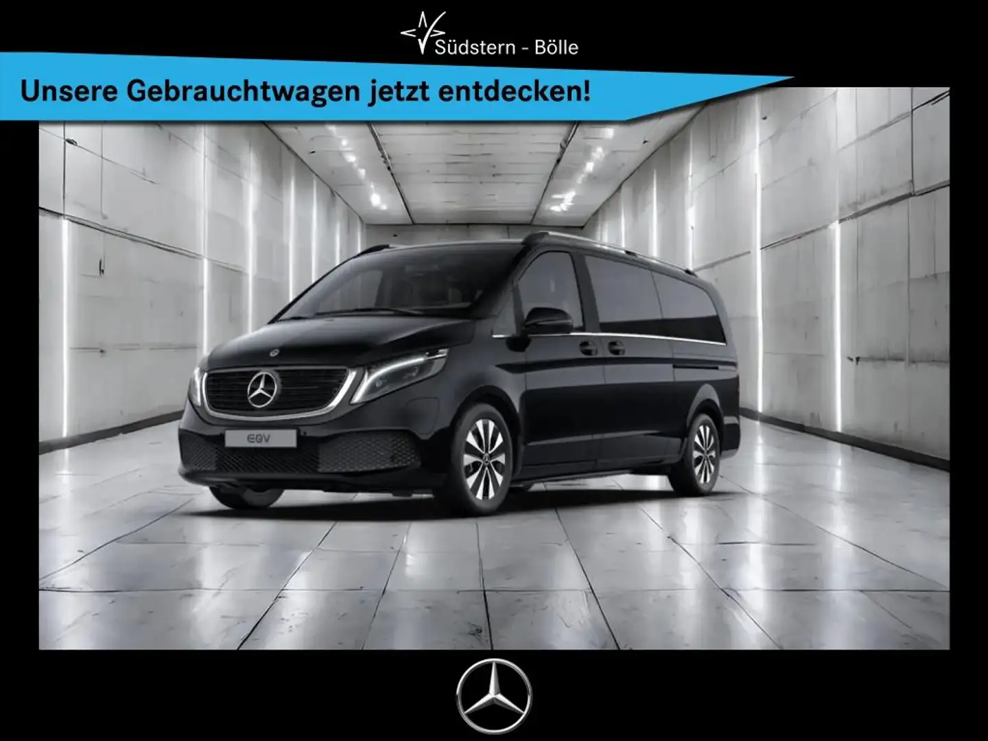 Mercedes-Benz EQV 300 300 AVANTGARDE XL+360°KAM+DISTRO+MBUX+SHZ Noir - 1