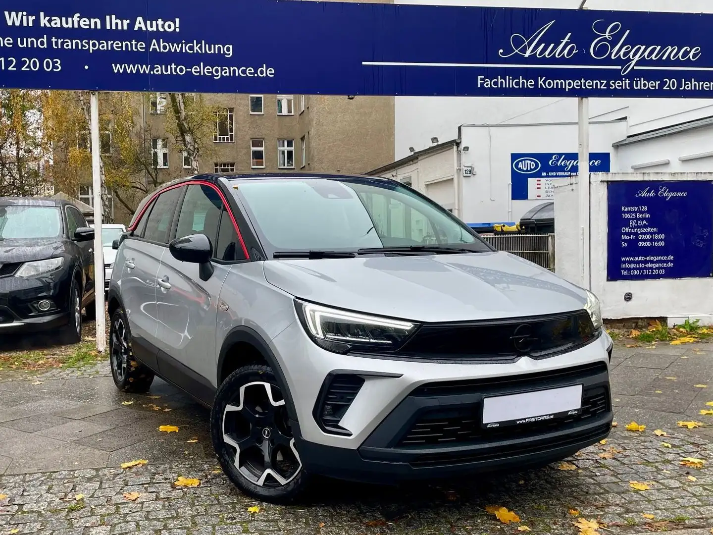 Opel Crossland X Crossland GS Line Autm. Kamera Carplay Navi SHZ! Grau - 1