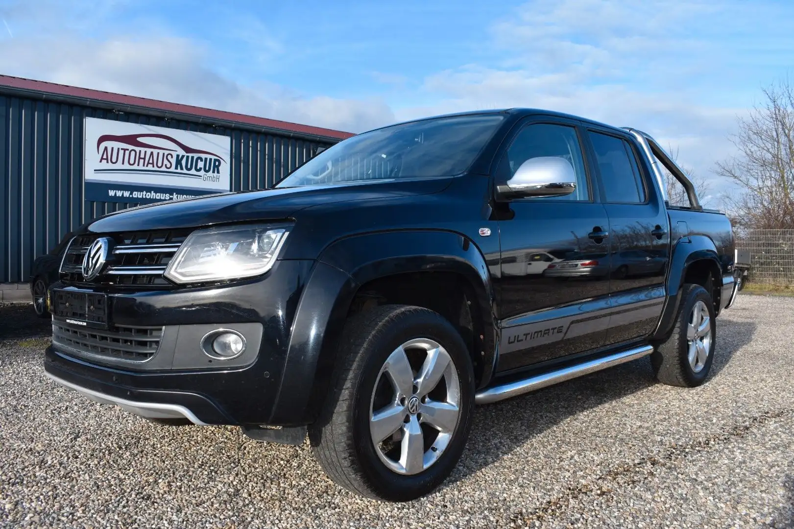 Volkswagen Amarok Ultimate Doka 4Mo Standhz Autom Bi Xenonn Noir - 1