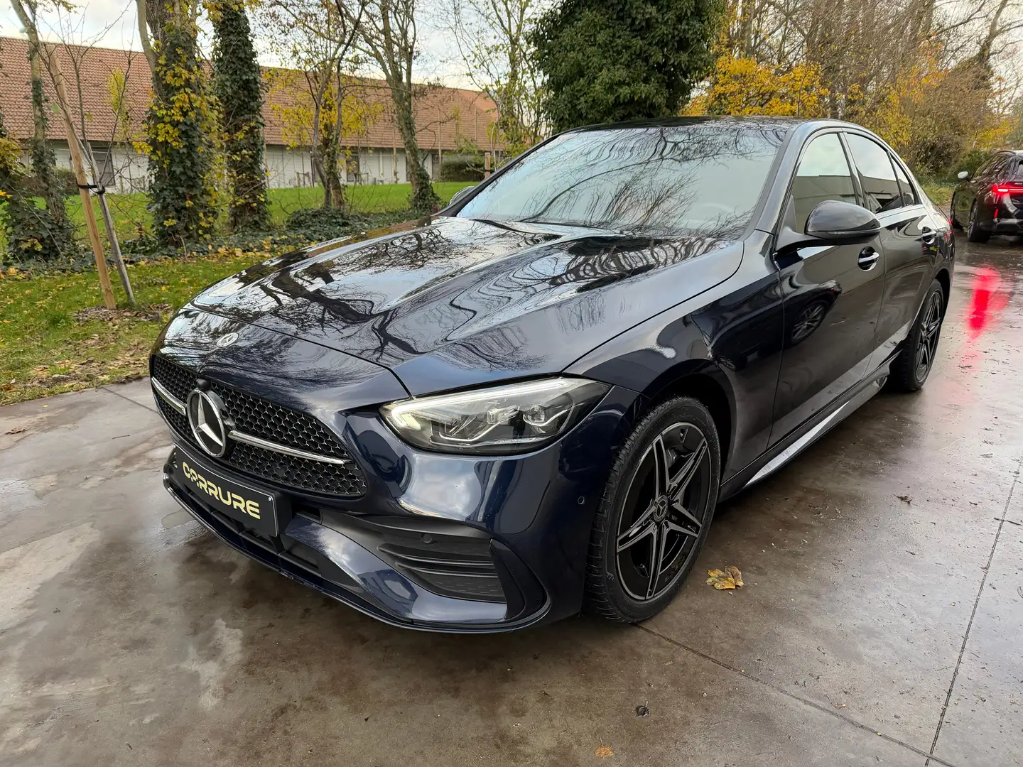 Mercedes-Benz C 300 C 300e AMG Line*TREKHAAK*LEDER*CARPLAY*CAMERA*1EIG Blau - 1