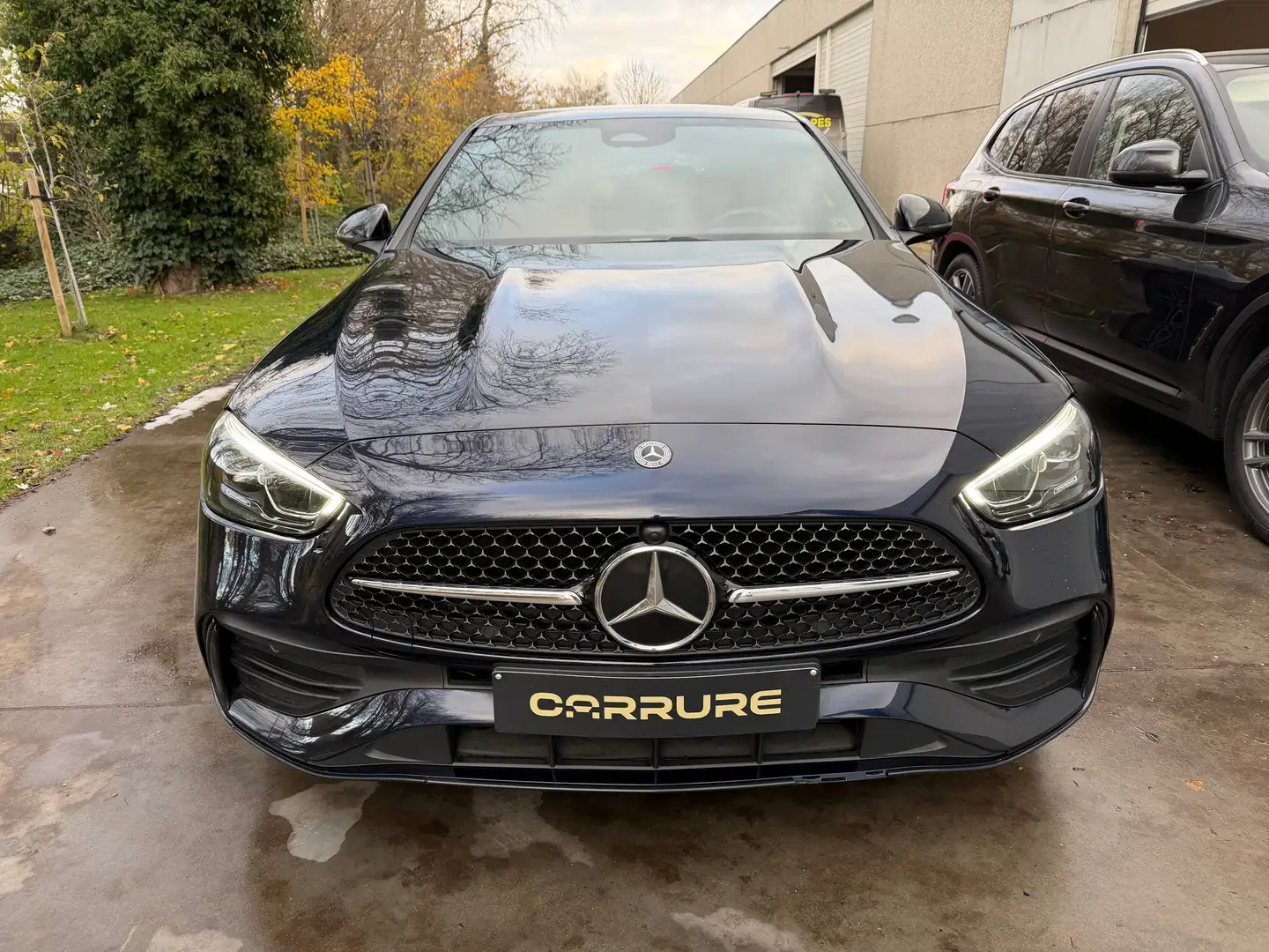 Mercedes-Benz C 300 C 300e AMG Line*TREKHAAK*LEDER*CARPLAY*CAMERA*1EIG Blau - 2