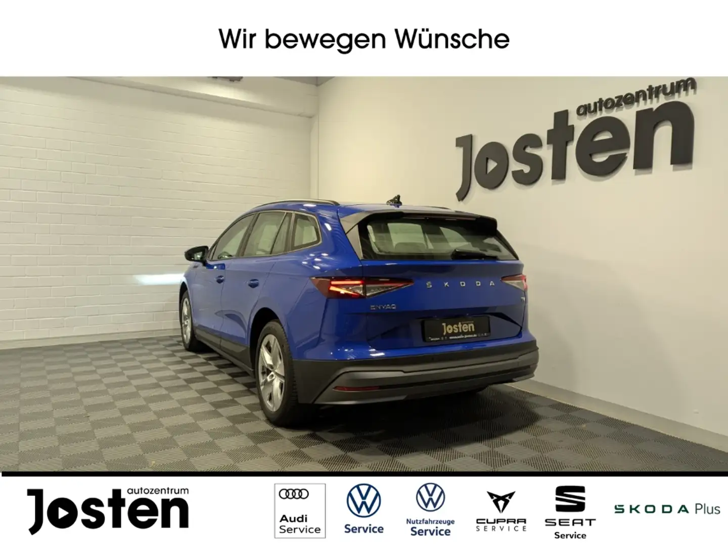 Skoda Enyaq 50 Loft RFK PDC v+h CarPlay Navi LM19'' LED Lane Blau - 2