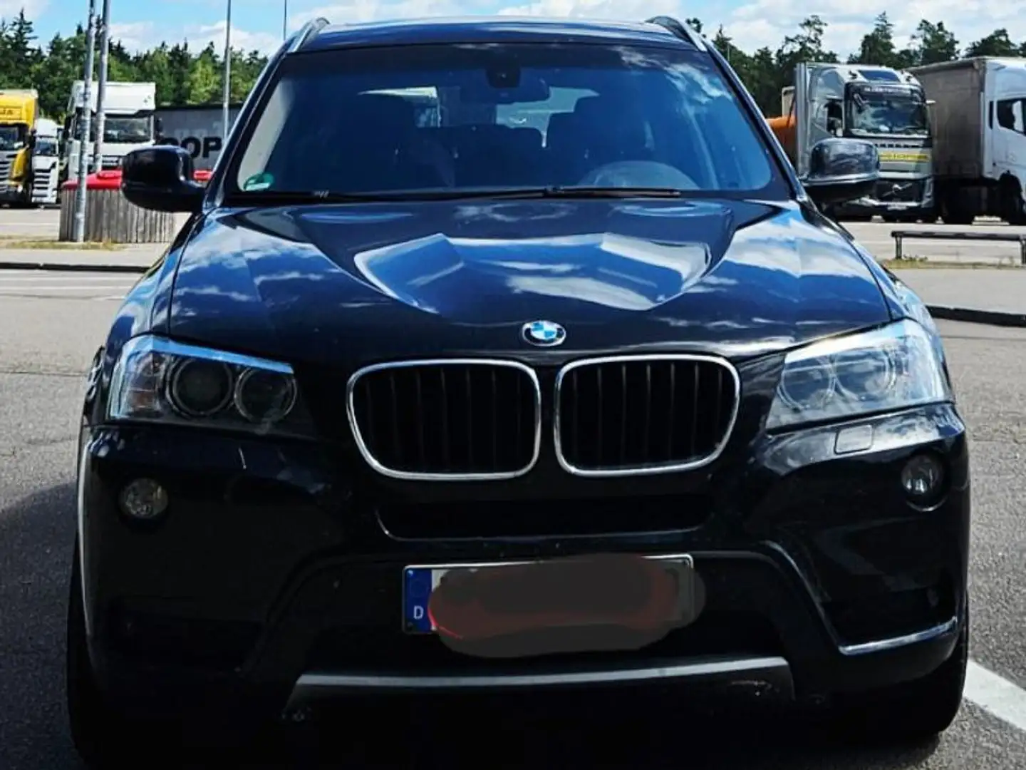 BMW X3 X3 xDrive20d Allrad Automatik AHK Černá - 1