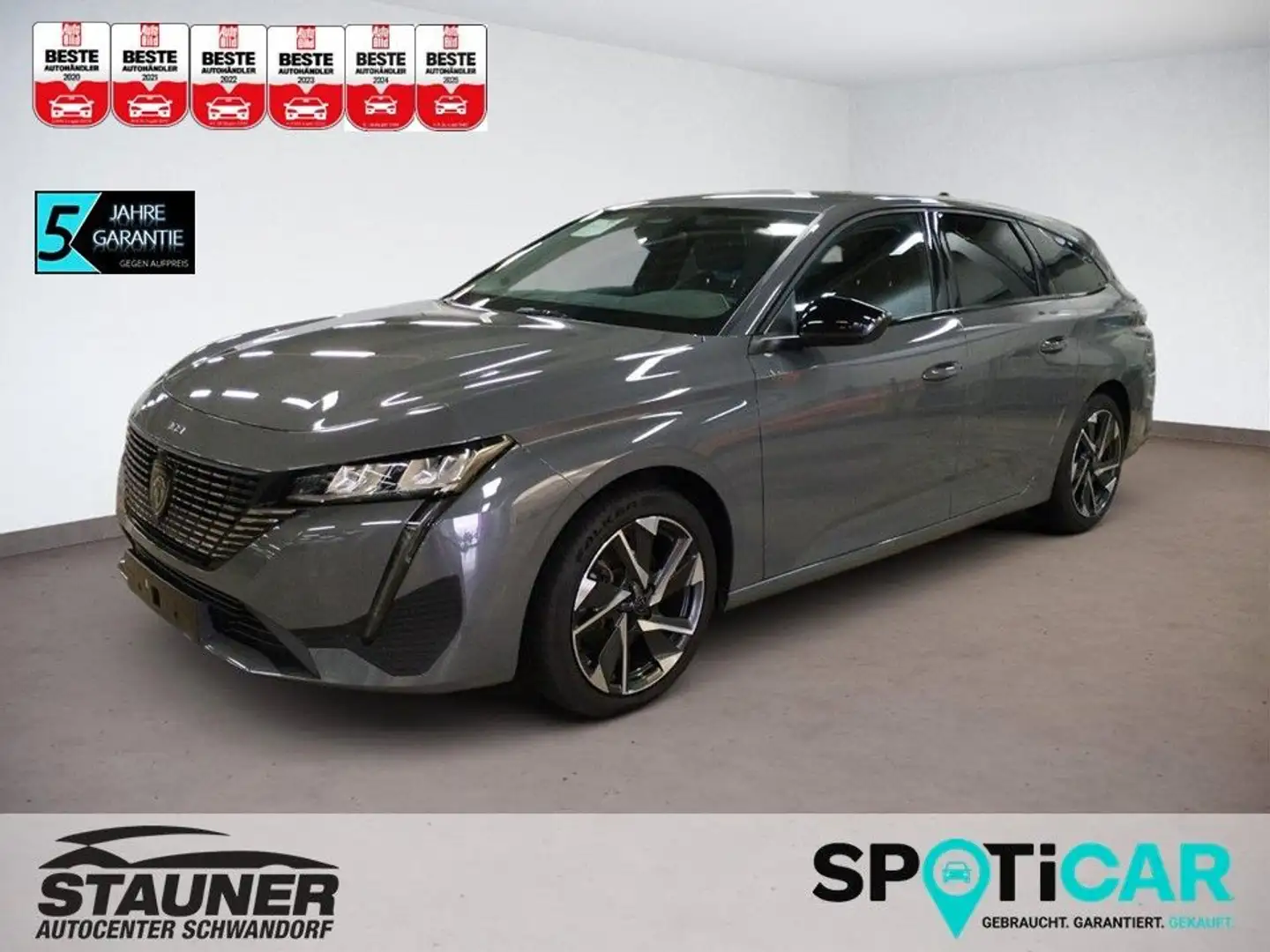 Peugeot 308 SW Allure PureTech 130PS 6G *SHZ*PDC*RFK Grau - 1