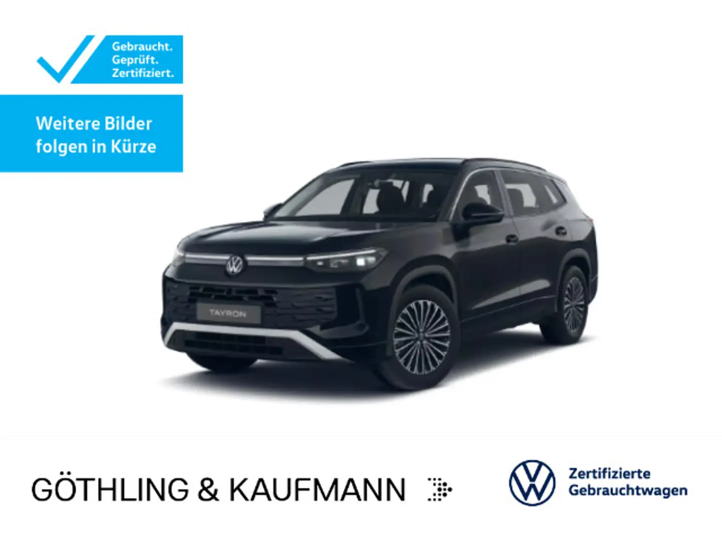 Volkswagen Tayron Life 1.5 eTSI DSG*AHK*KAM*APP*ASG*SHZ*ACC Schwarz - 1