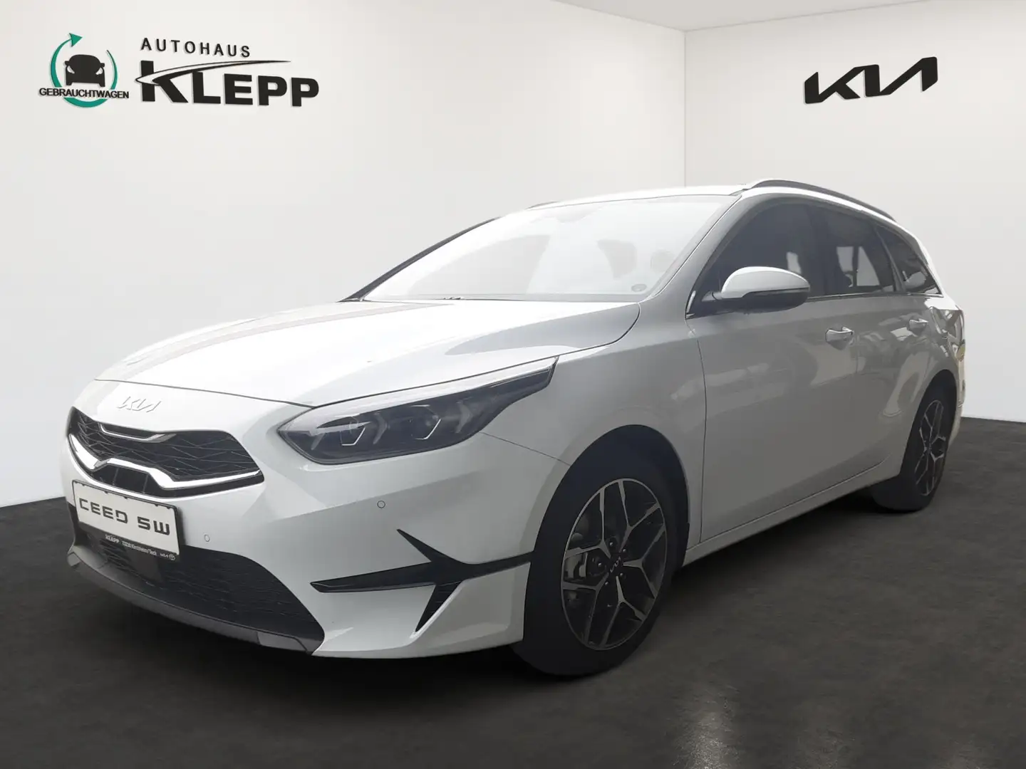 Kia Ceed SW / cee'd SW 1.5 T-GDI 140 PS DCT Spirit Leder Tec. Wit - 1