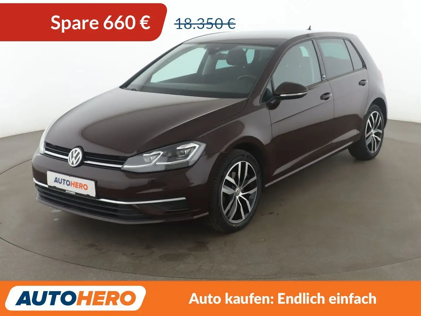 Volkswagen Golf 1.4 TSI Sound Aut. *LED*VC*ACC*PDC*SHZ* Rouge - 1