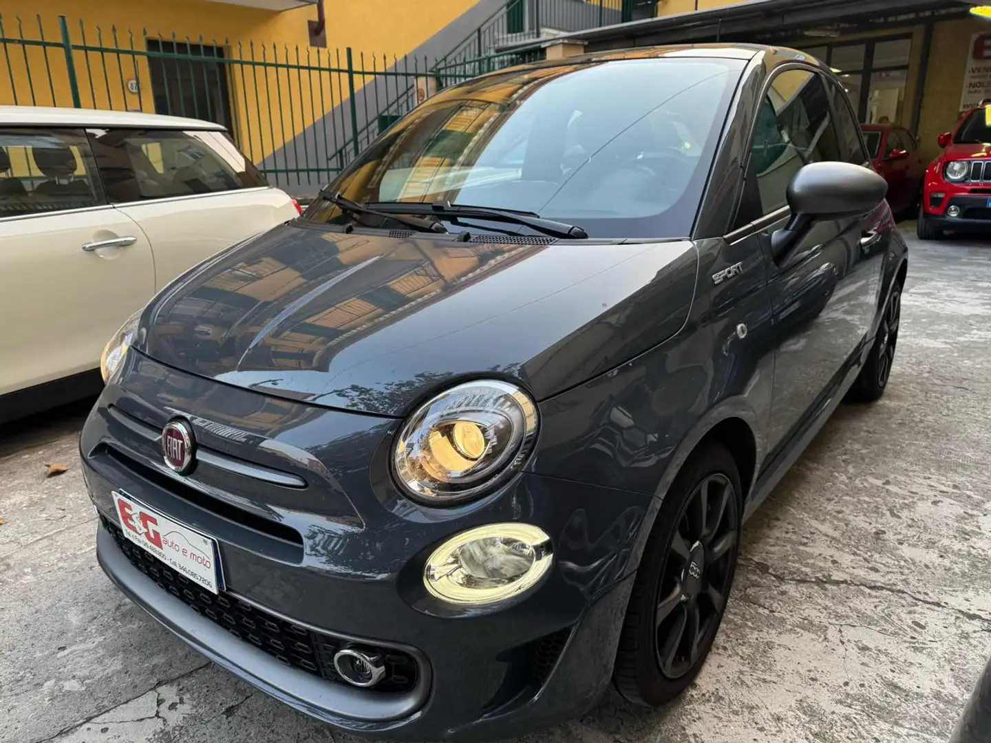 Fiat 500 1.0 Hybrid Sport ZERO VINCOLI Grigio - 2