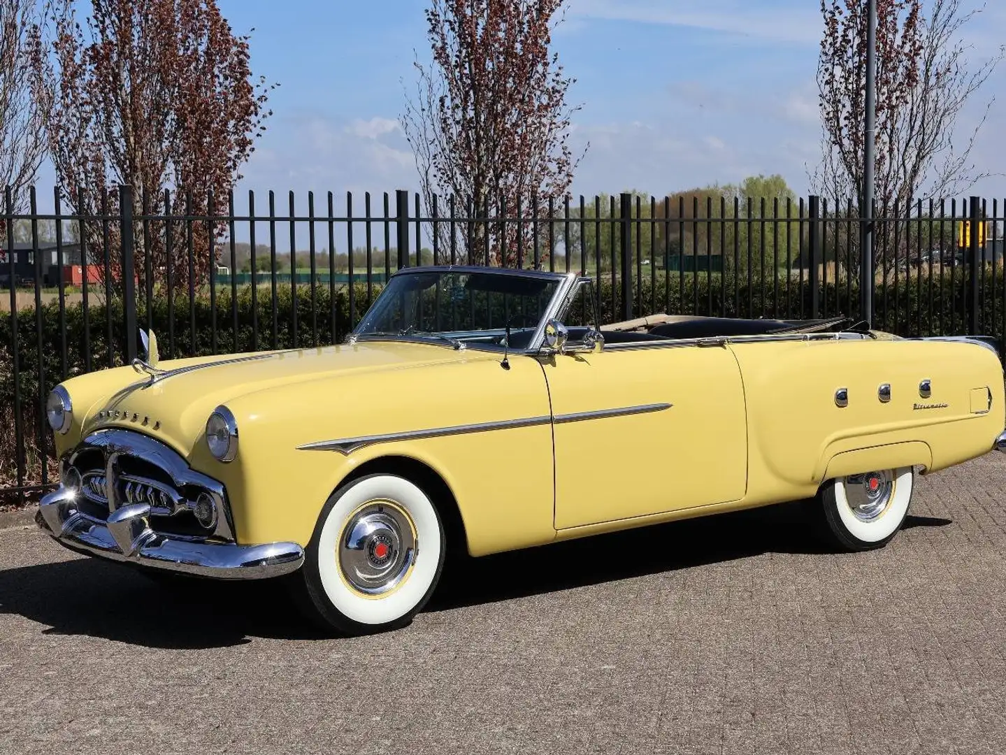 Oldtimer Packard 250 Gelb - 2