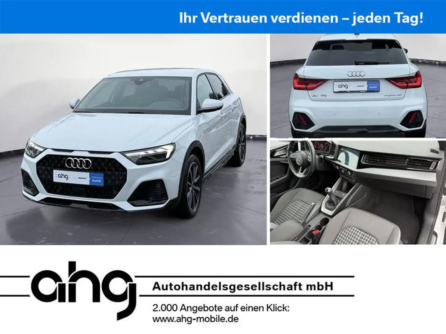 Audi A1 30 TFSI citycarver Navi Klima PDC DAB Sportsi Blanc - 1