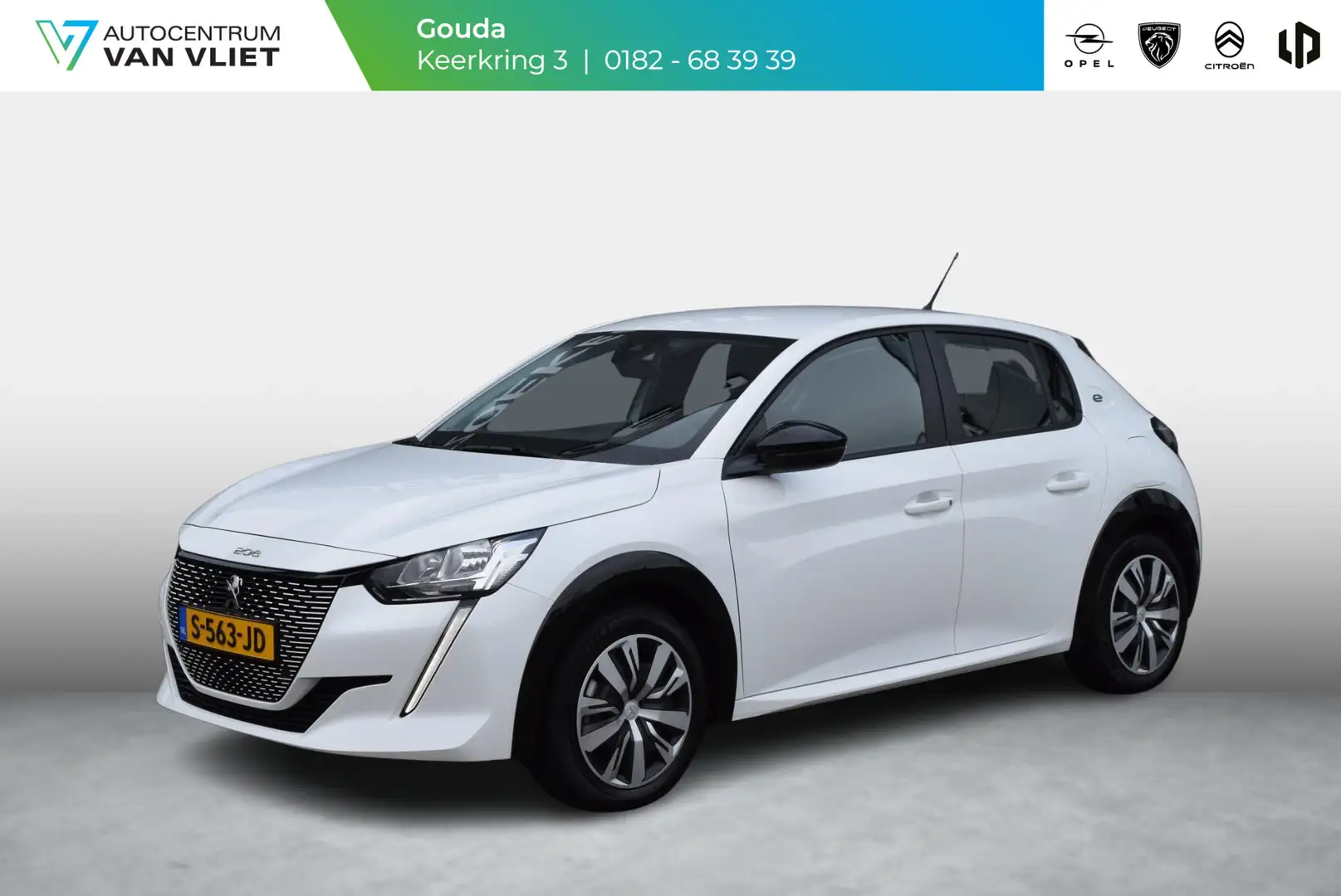 Peugeot e-208 EV Active 50 kWh Wit - 1