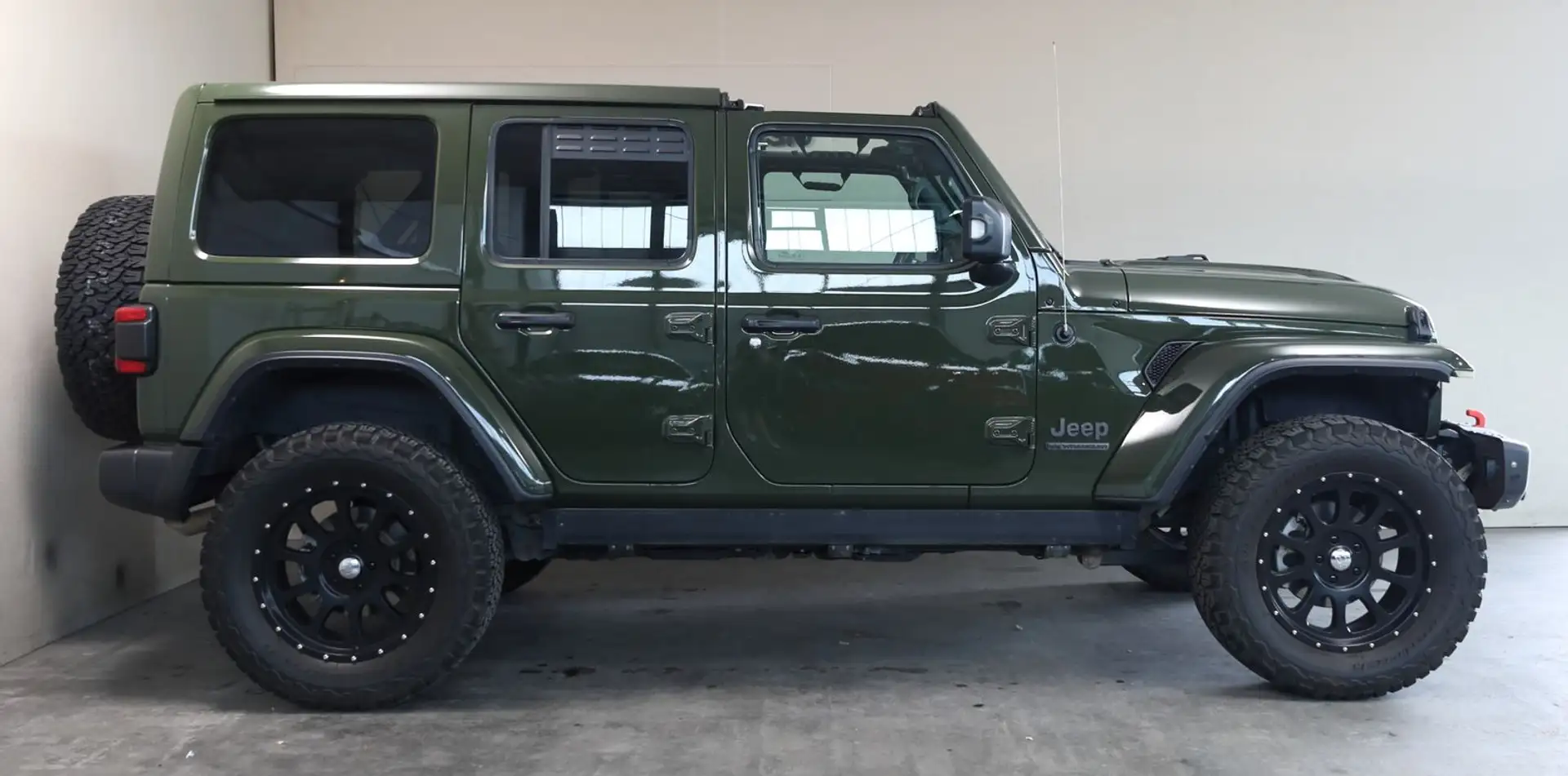 Jeep Wrangler 80th Anniversary Umbau 35" elekt. Tritt Verde - 1