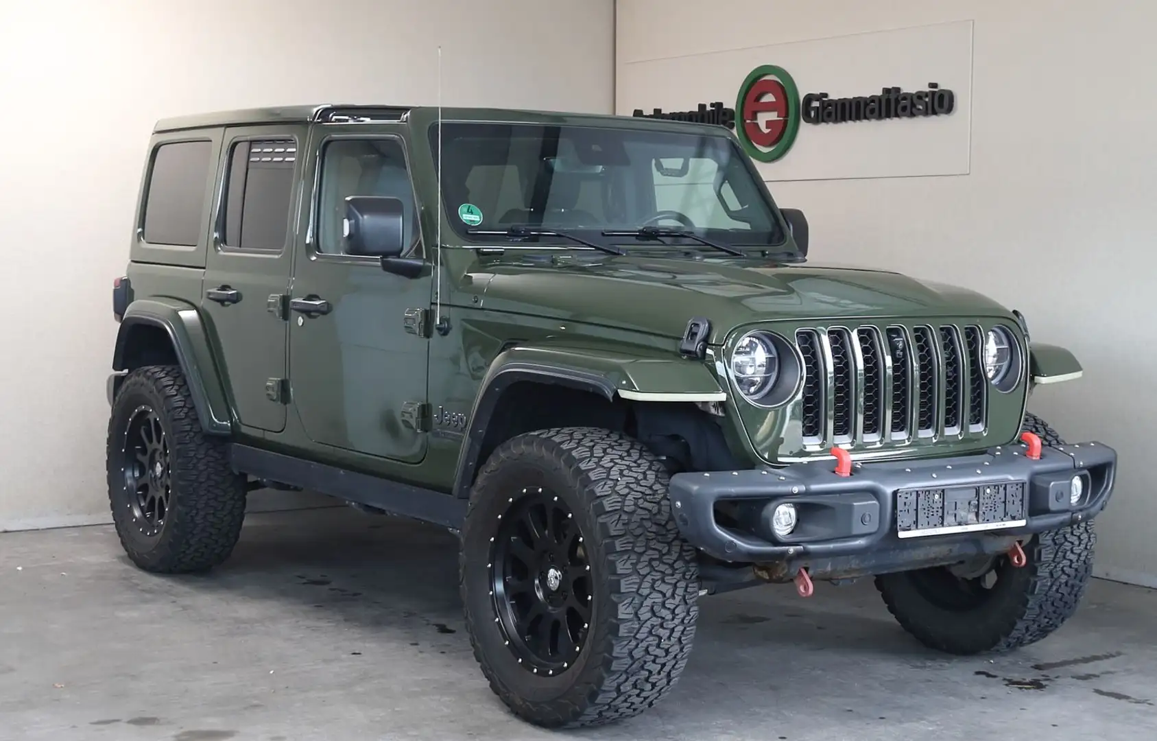 Jeep Wrangler 80th Anniversary Umbau 35" elekt. Tritt Verde - 2