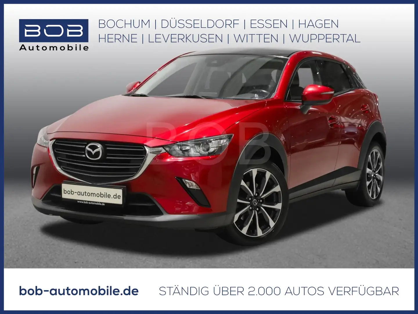 Mazda CX-3 2.0 121 Signature + BT NAVI SHZ PDC KLIMA Rosso - 1