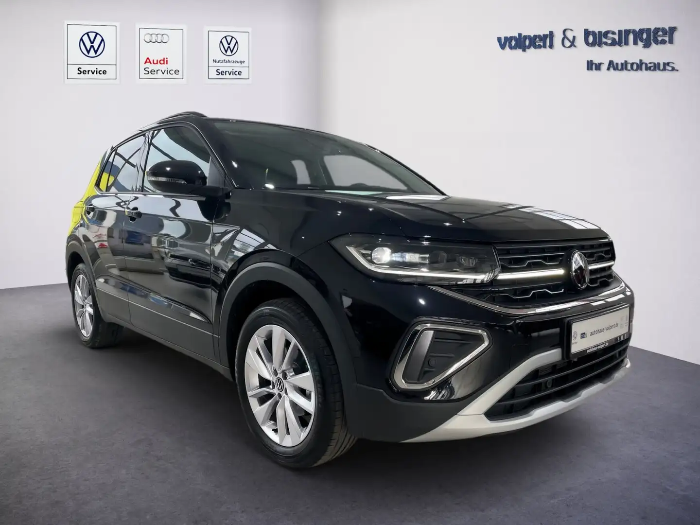 Volkswagen T-Cross Life 1,0 l TSI 85 kW DSG Schwarz - 2