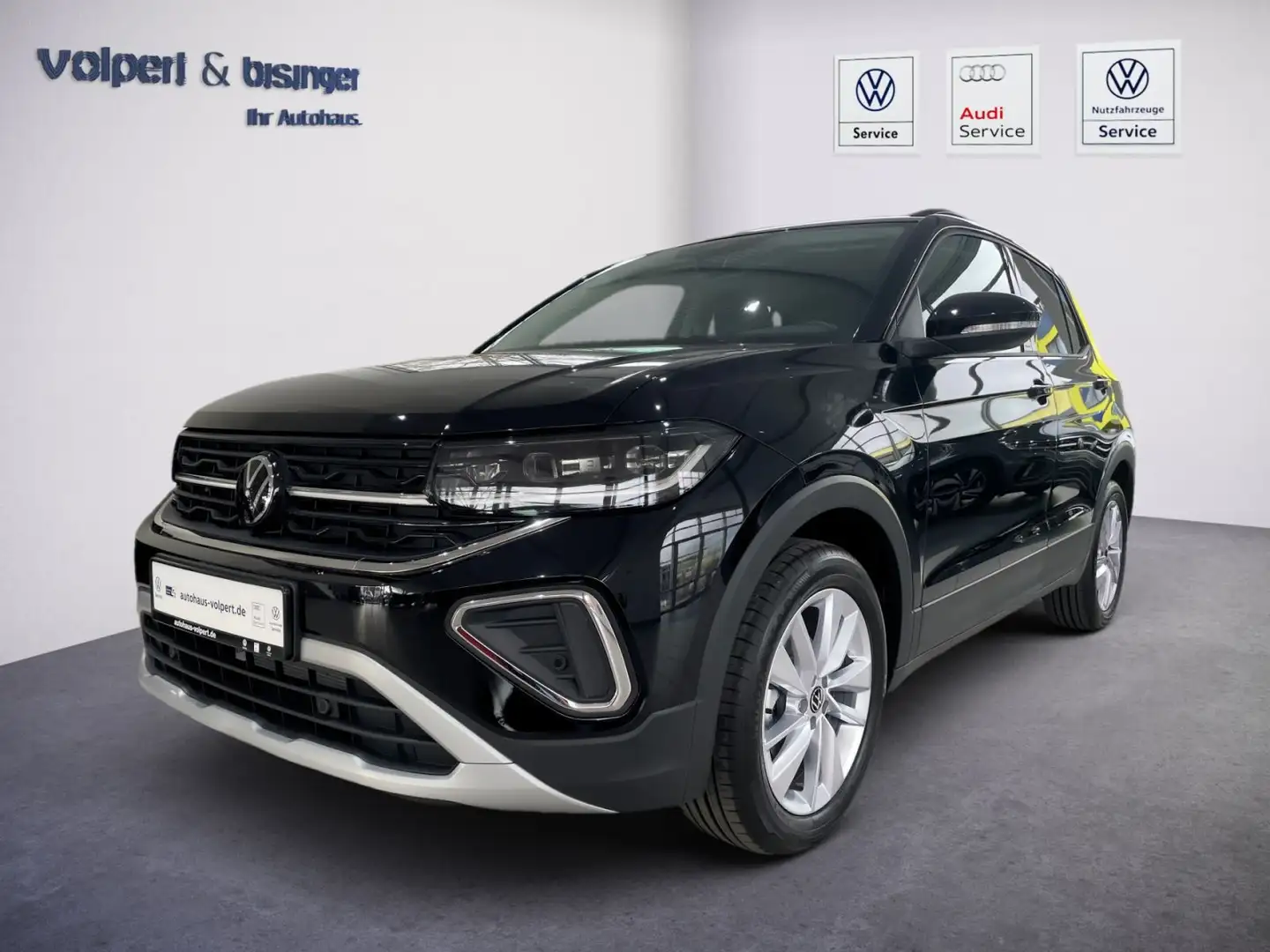 Volkswagen T-Cross Life 1,0 l TSI 85 kW DSG Schwarz - 1