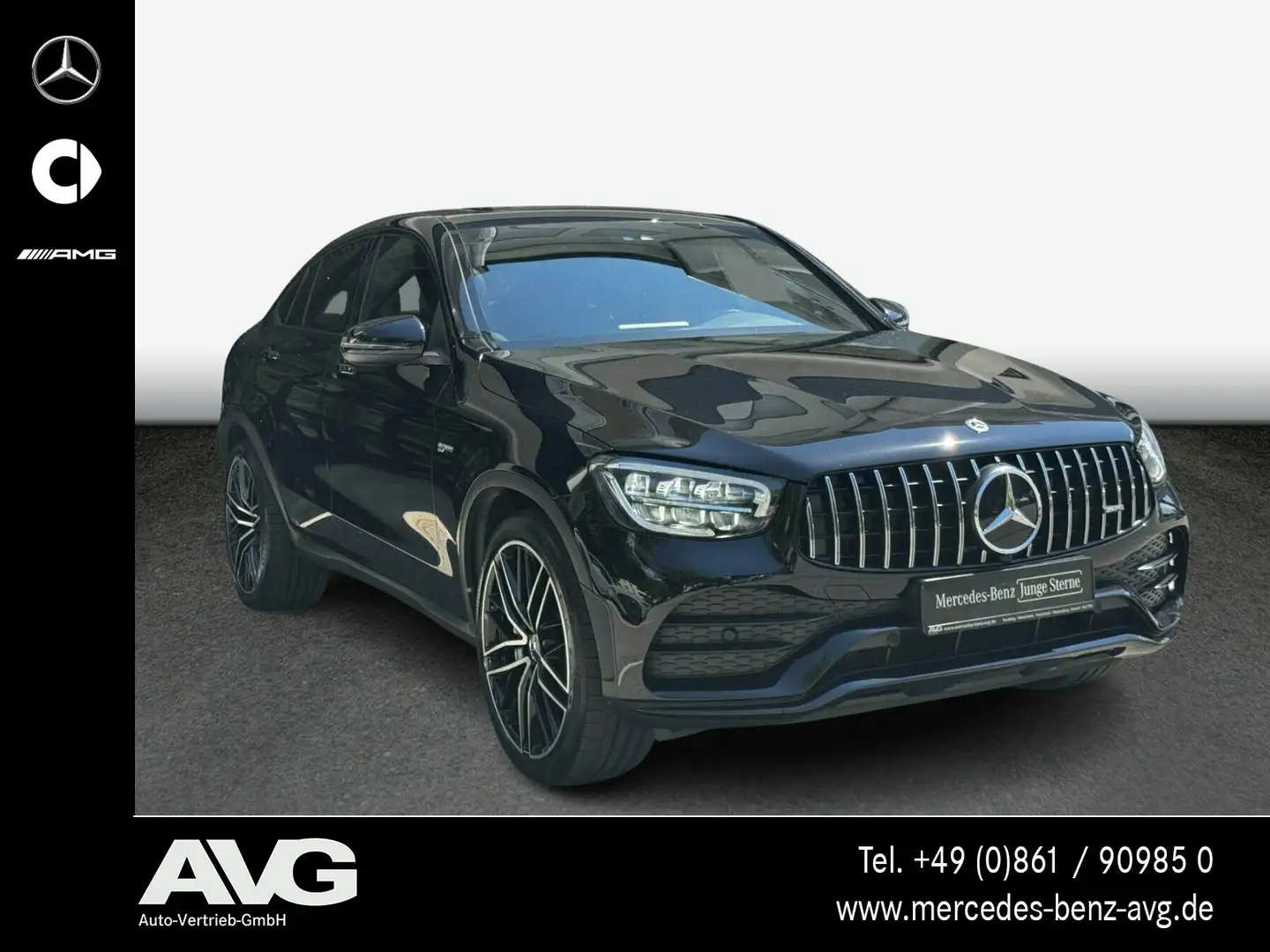 Mercedes-Benz GLC 43 AMG GLC 43 AMG 4M Coupe DigDisp SHD Night StdHzg Navi Black - 2
