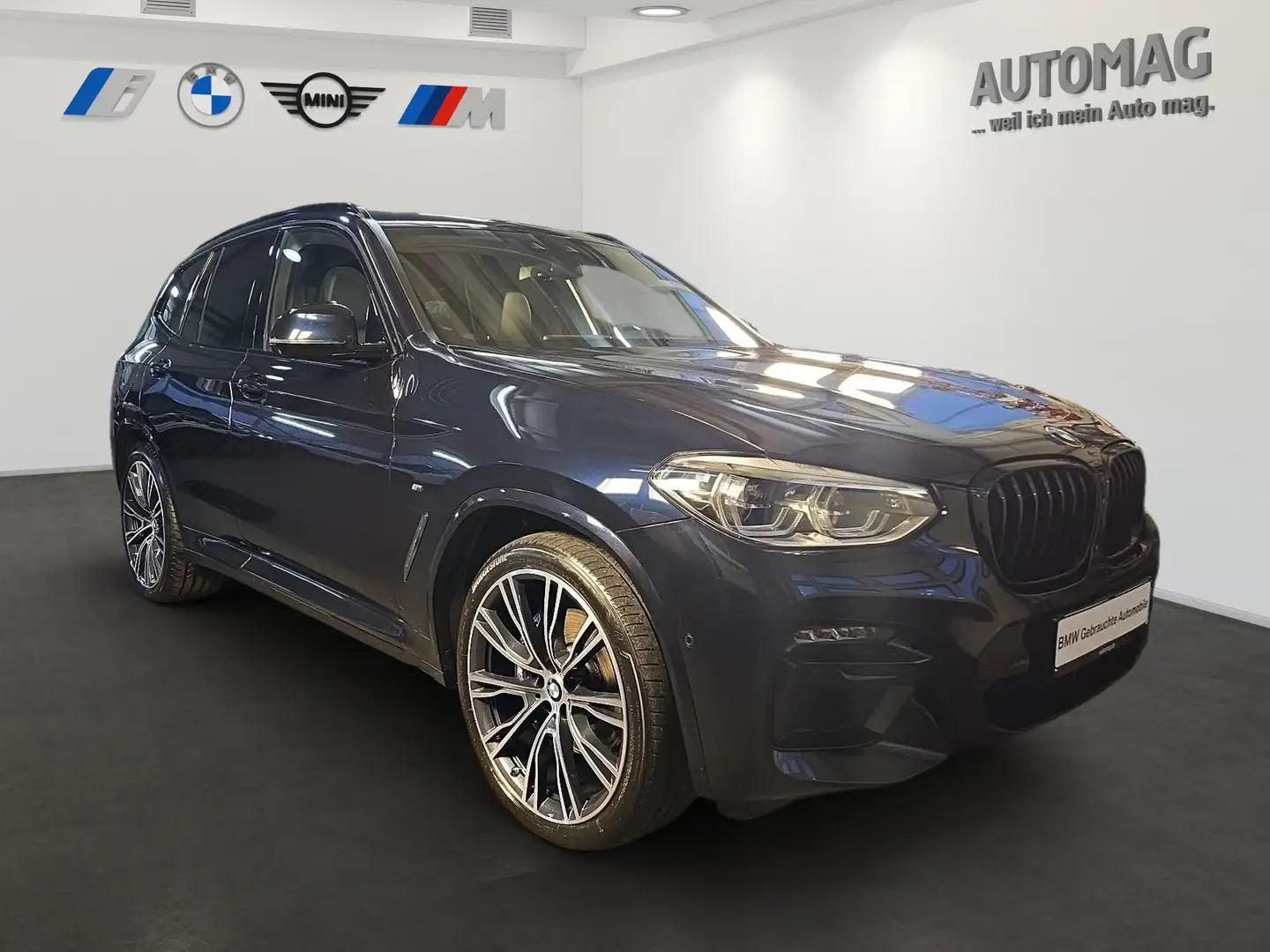 BMW X3 M 40d HeadUp*AHK*Panaoramadach*Harman/Kardon*Standhe Schwarz - 2