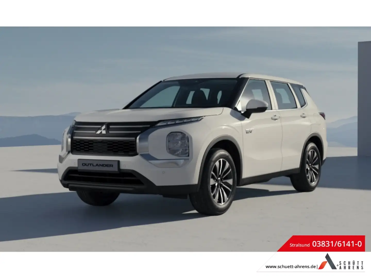 Mitsubishi Outlander PHEV Basis PDCv+h StandHZG 360 Kamera DAB Blanc - 1