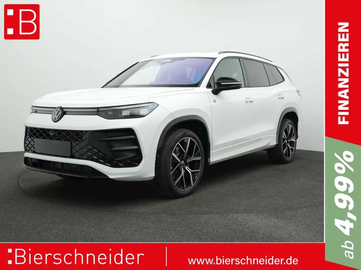 Volkswagen Tayron 2.0 TDI DSG 4Mo. R-Line BLACK-STYLE LED ACC ALU 20 Weiß - 1