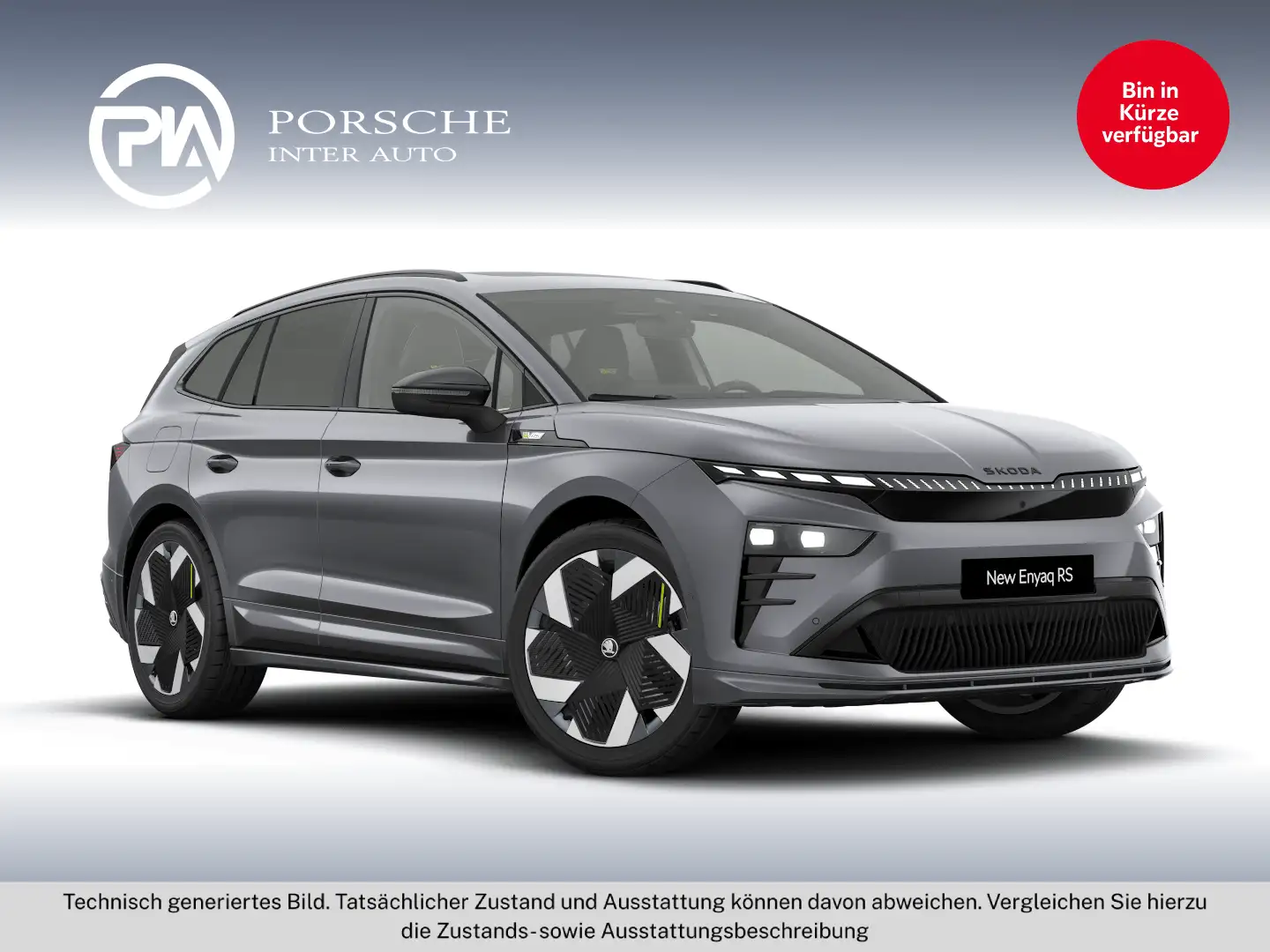 Skoda Enyaq RS Grau - 1