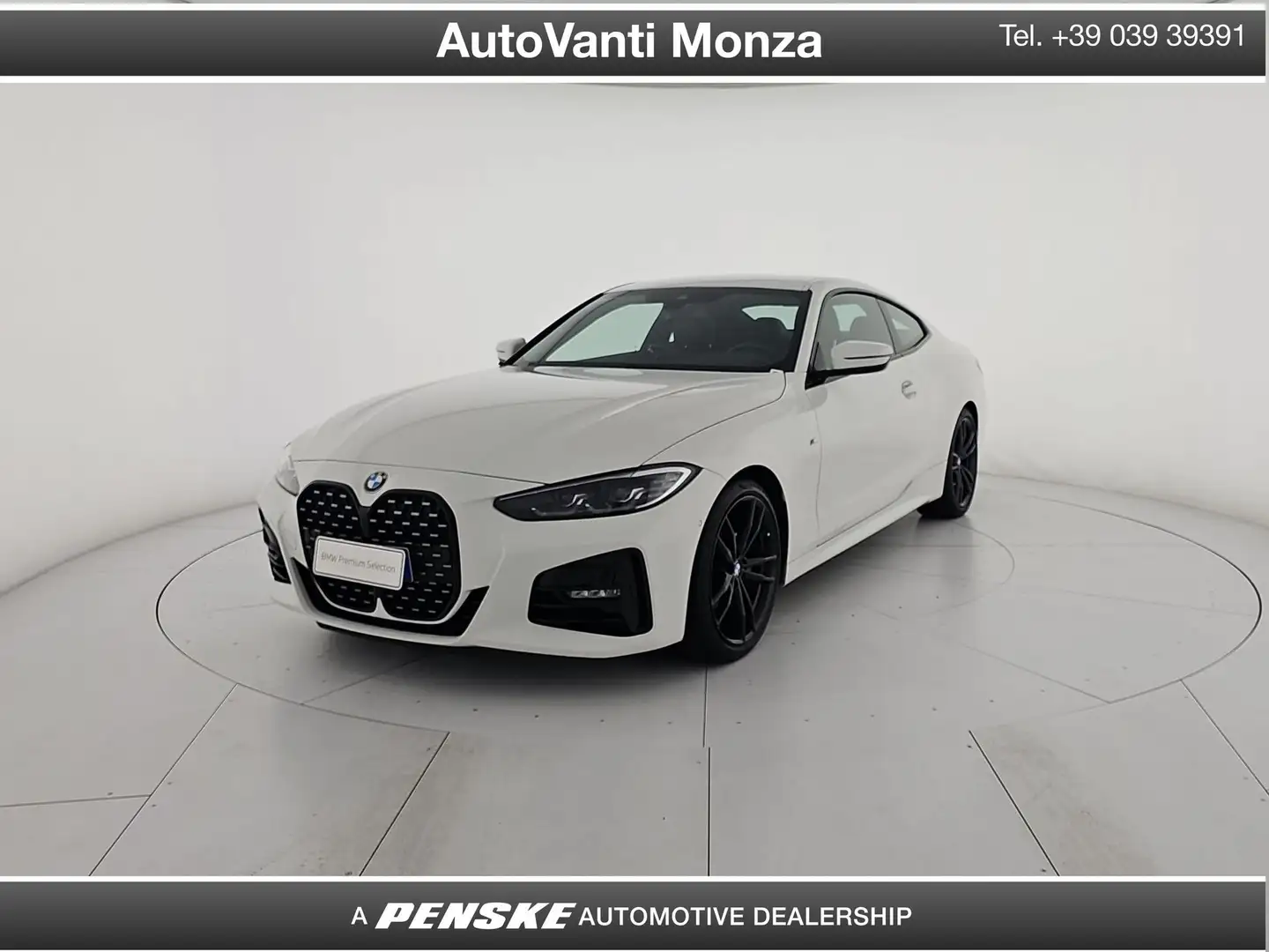 BMW 420 420d 48V Coupé Msport Bianco - 1