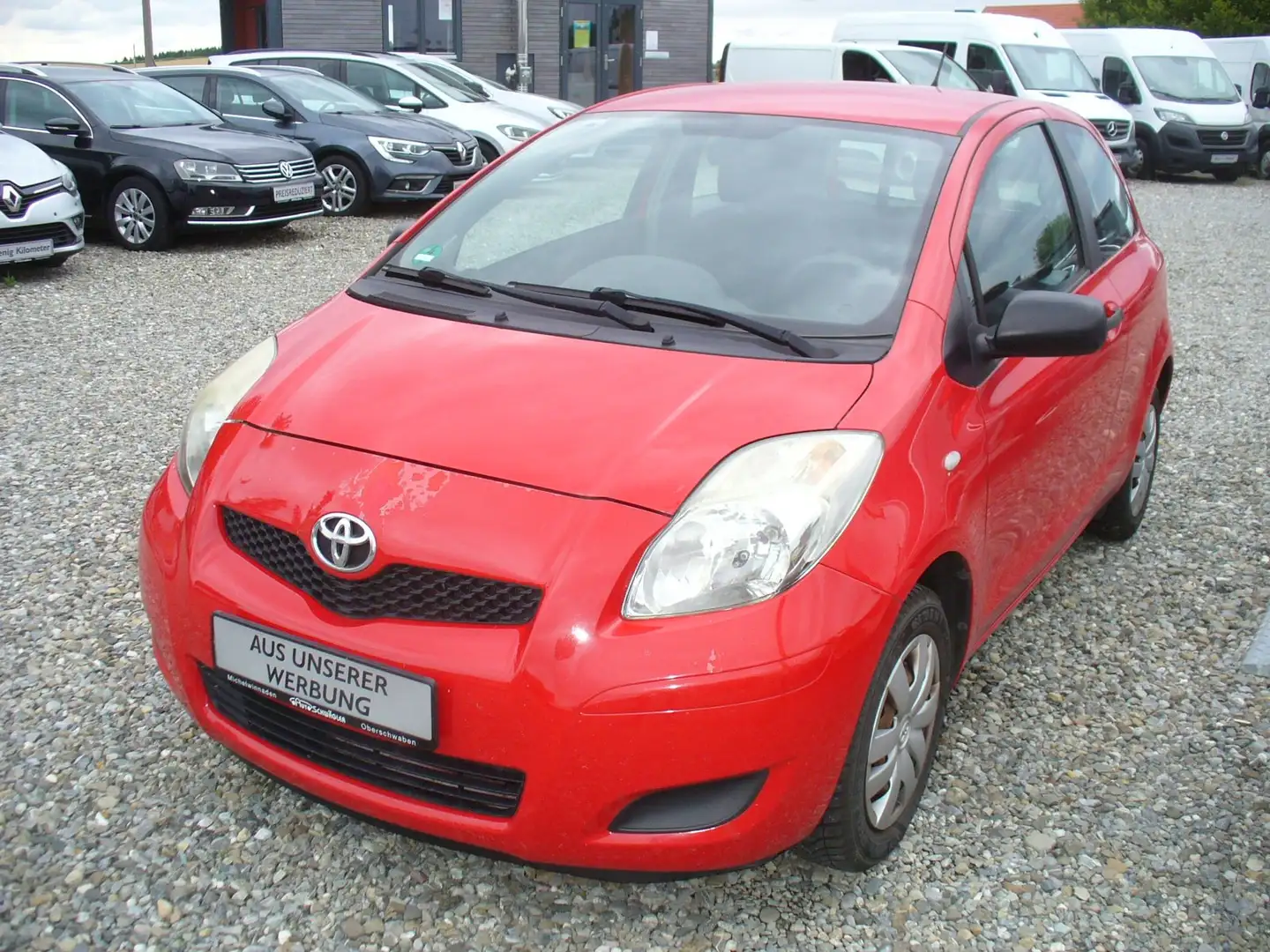 Toyota Yaris Yaris 3-Türer 1.0 VVT-i,einfach zuverlässig Rot - 1