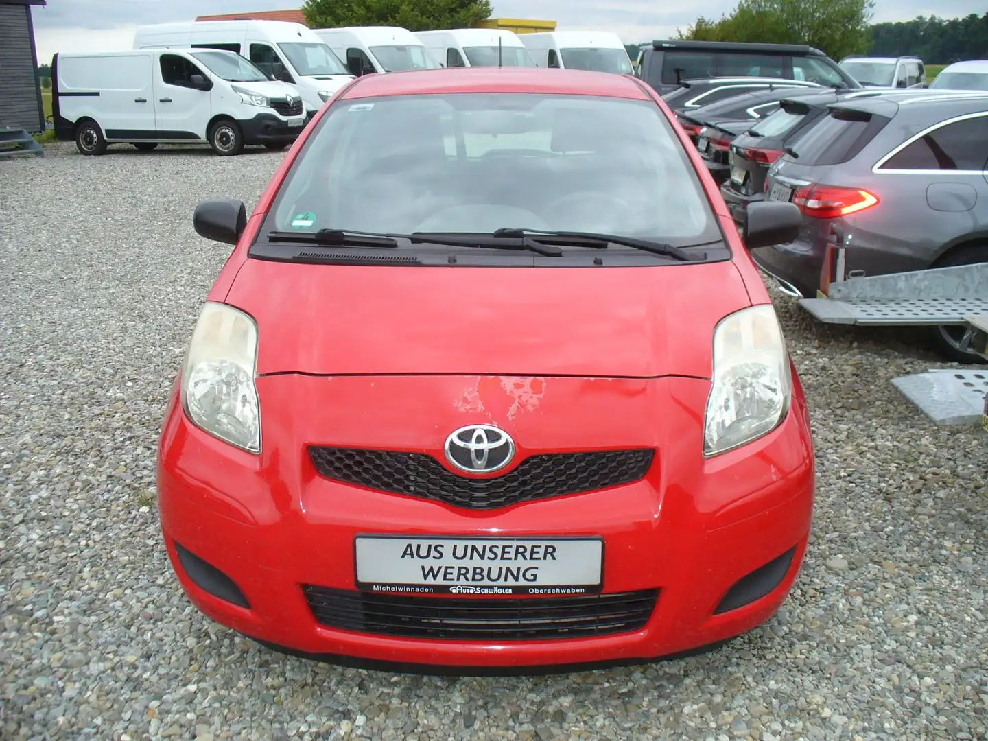 Toyota Yaris Yaris 3-Türer 1.0 VVT-i,einfach zuverlässig Rot - 2