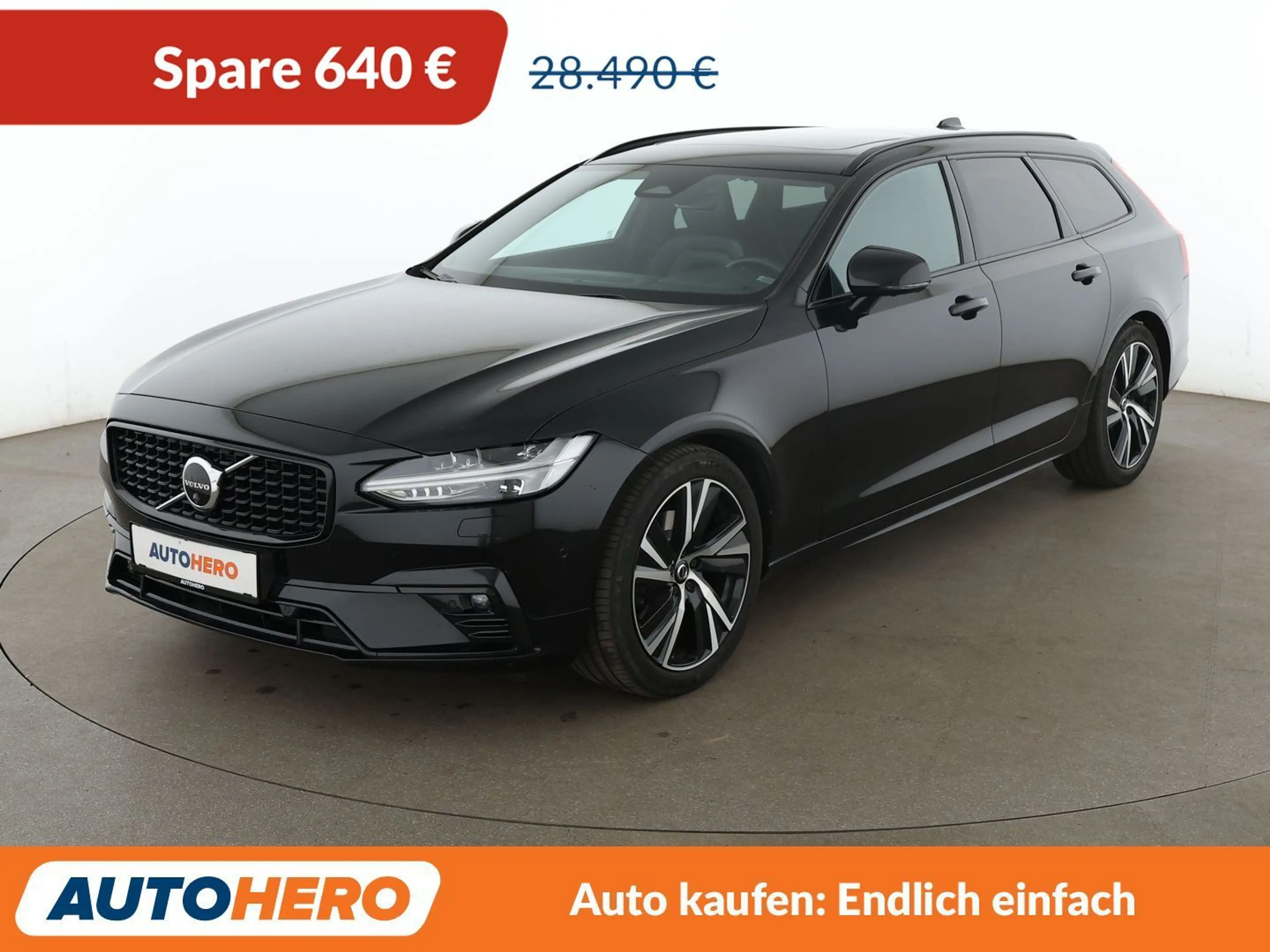 Volvo V90 2.0 B4 Mild-Hybrid R Design AWD*CAM360*NAVI*PDC*