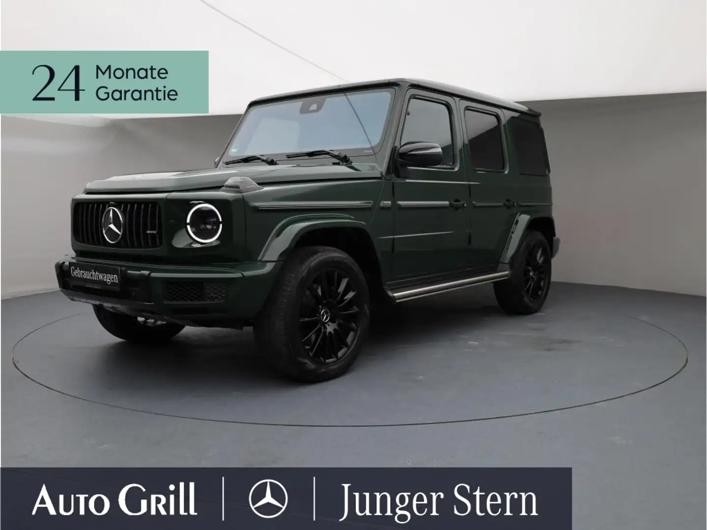 Mercedes-Benz G 400 d AMG Night Burm SHD Massage Distronic AHK Grün - 1